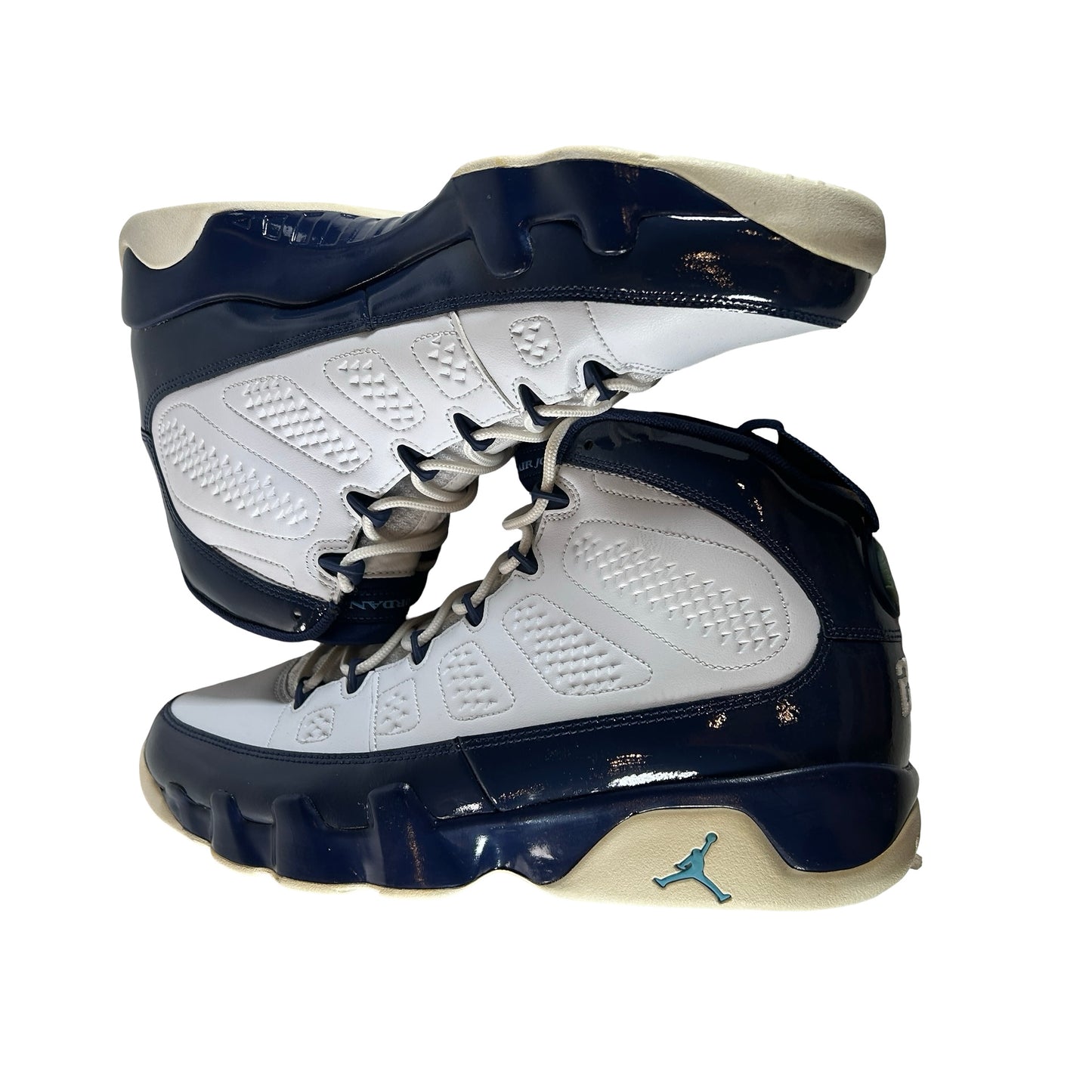 302370 145 Jordan 9 Retro Pearl Blue [USED] - 11 M (Used) (No Box)