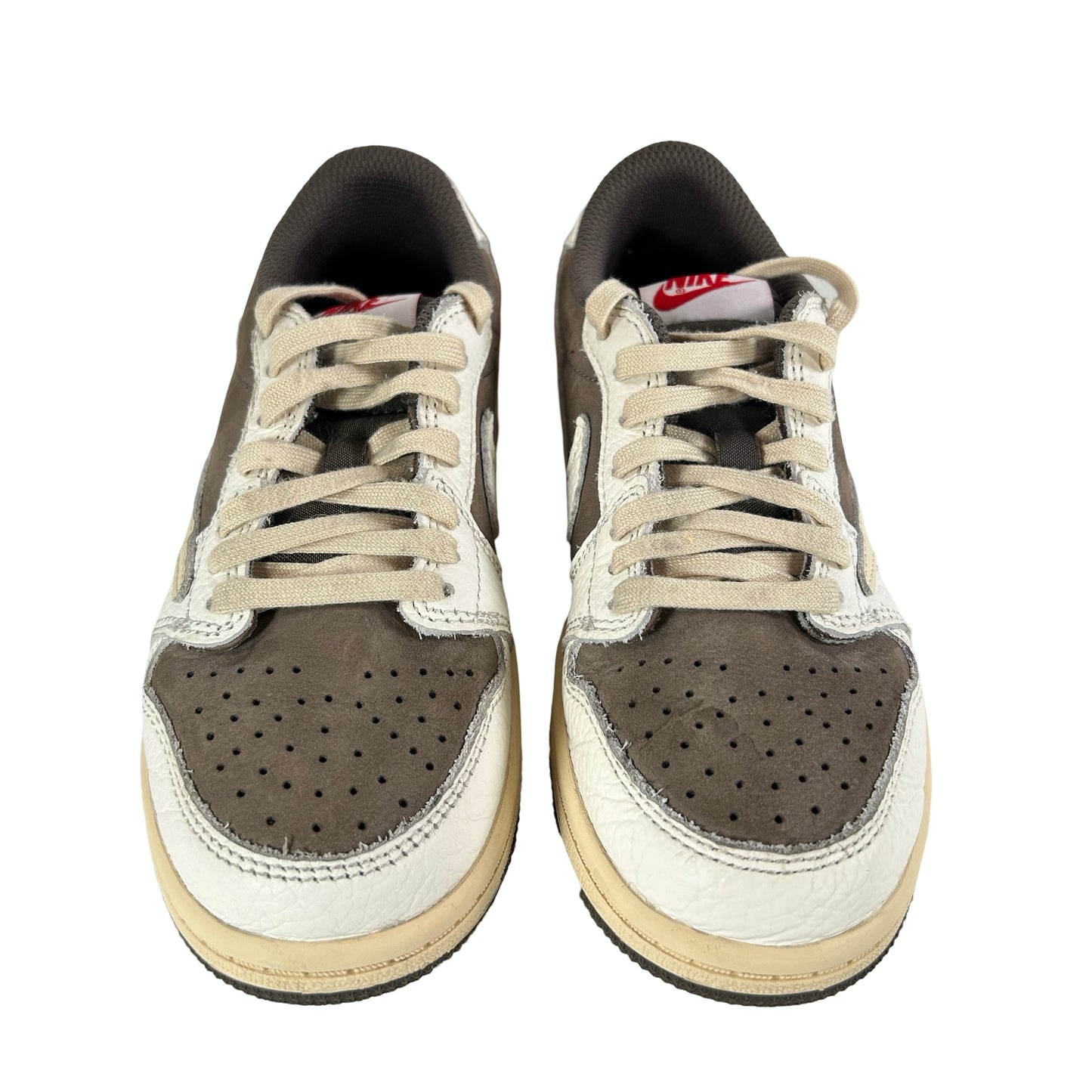 DO5442 162 Jordan 1 Retro Low OG SP Travis Scott Reverse Mocha (PS) [USED] - 1.5 Y (Used) (No Box)