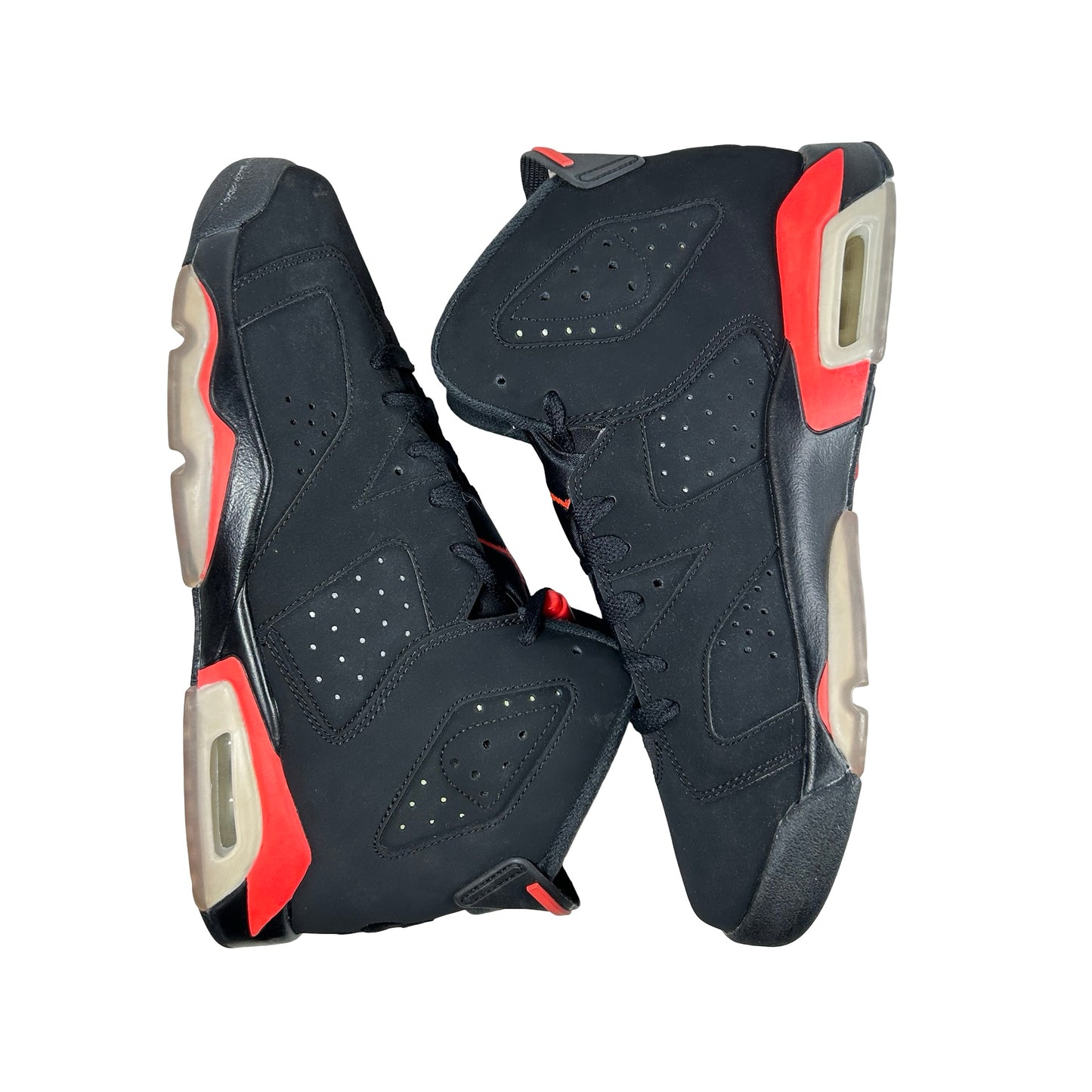 384665 060 Jordan 6 Black Infrared 2019 [CONDITIONAL] - 7 Y (Yellowing Soles) (No Box)