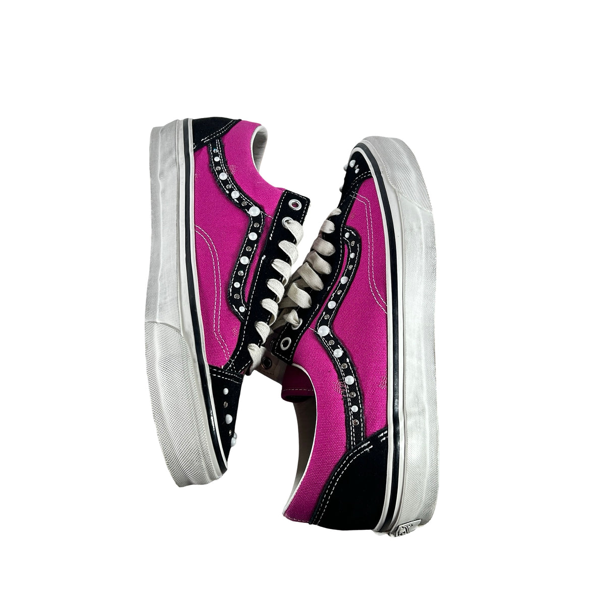 VN000E8VHLE Vans OTW Old Skool 36 Pearlized Pack Pink Black [USED] - 11 M (Used)