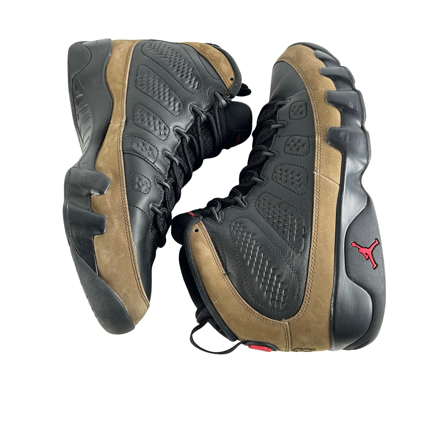 HV4794 030 Air Jordan 9 Retro Olive (2024) [USED] - 11 M (Used2) (No Box2)