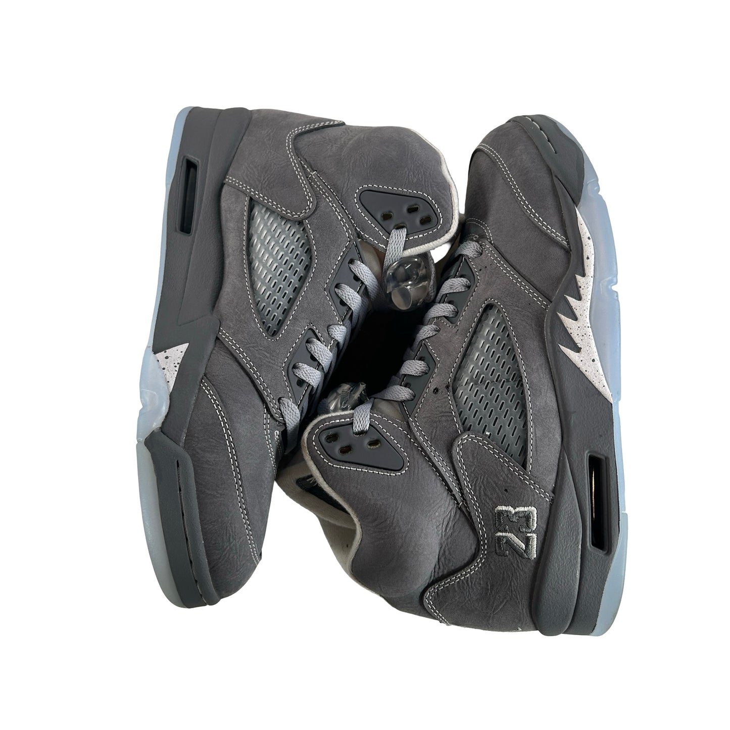 DD0587 002 Jordan 5 Retro Wolf Grey (2026) [USED] - 8 M (Used)