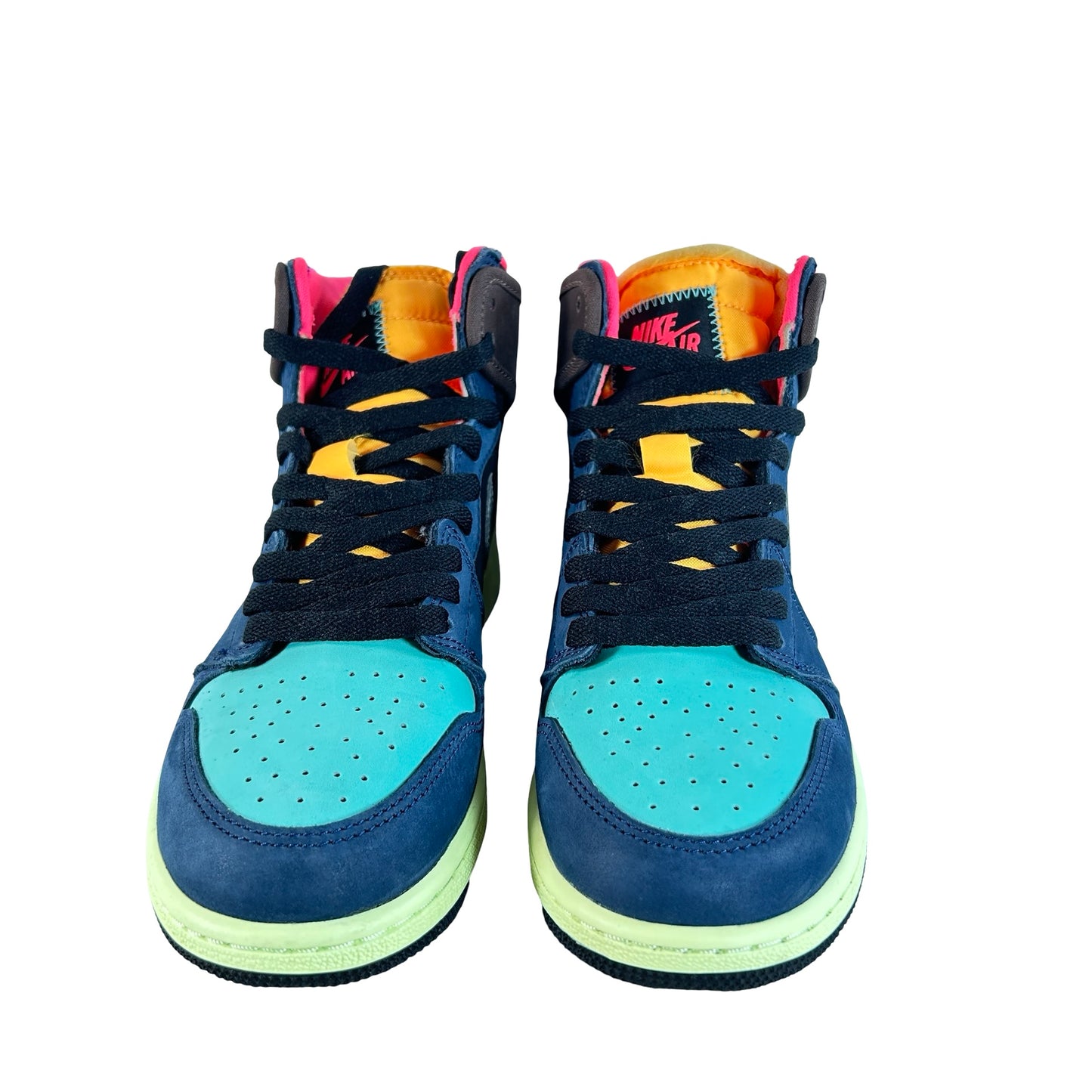 575441 201 Jordan 1 Retro High Tokyo Bio Hack (GS) [USED] - 5 Y (Used) (No Box)
