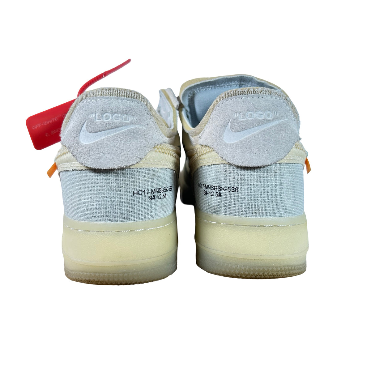 AO4606 100 Nike Air Force 1 Low Off-White [USED] - 10 M (Used2)