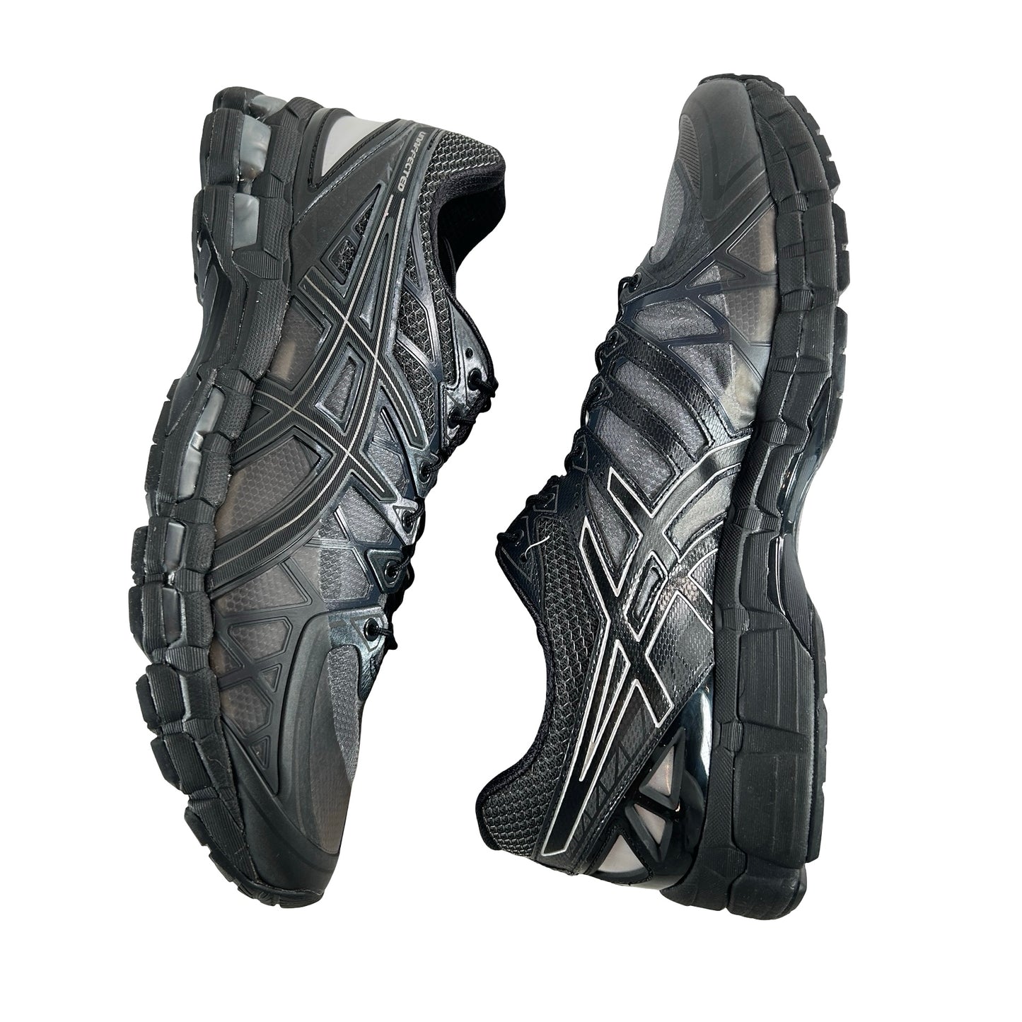 1203A529 020 ASICS Gel-Kayano 20 Unaffected Black Obsidian Grey Black [USED] - 13 (Used) (No Box)