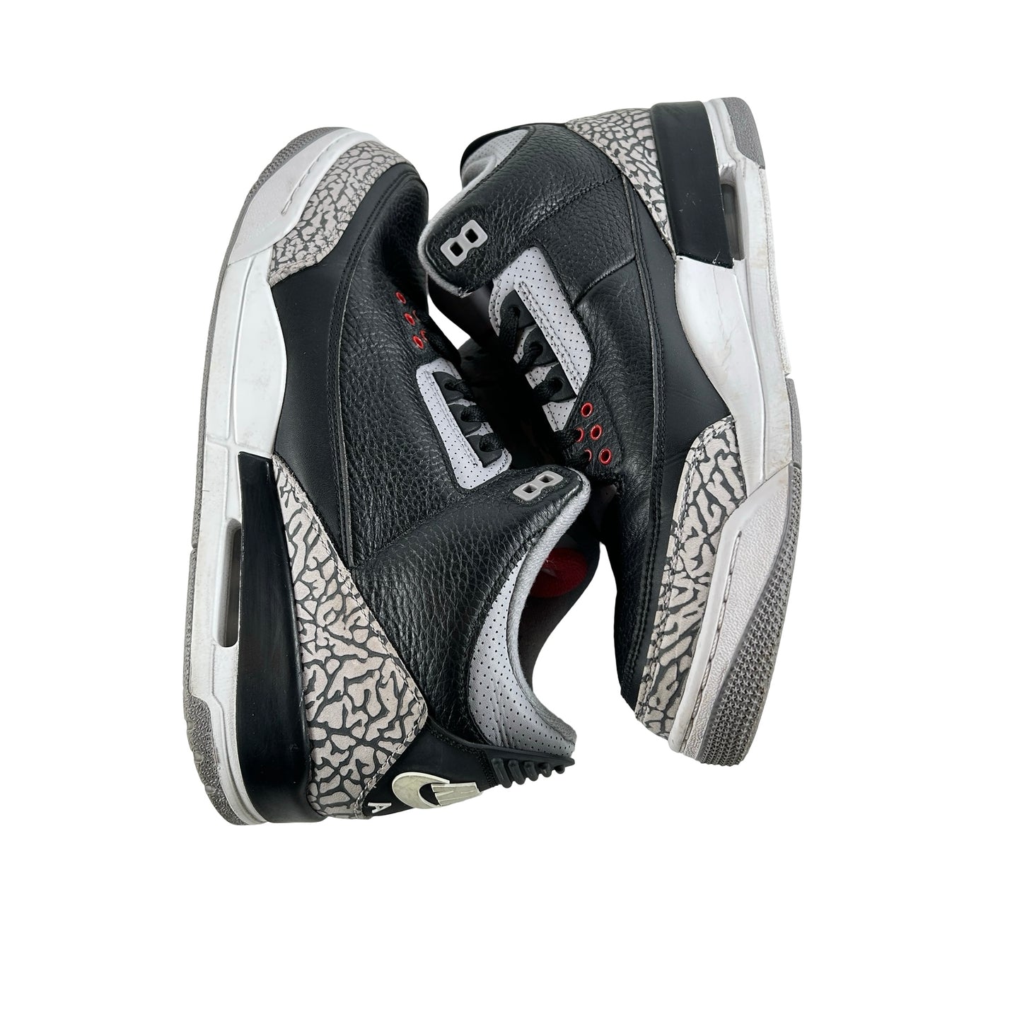 854262 001 Jordan 3 Black Cement 2018 [USED] - 11.5 M (Used9)