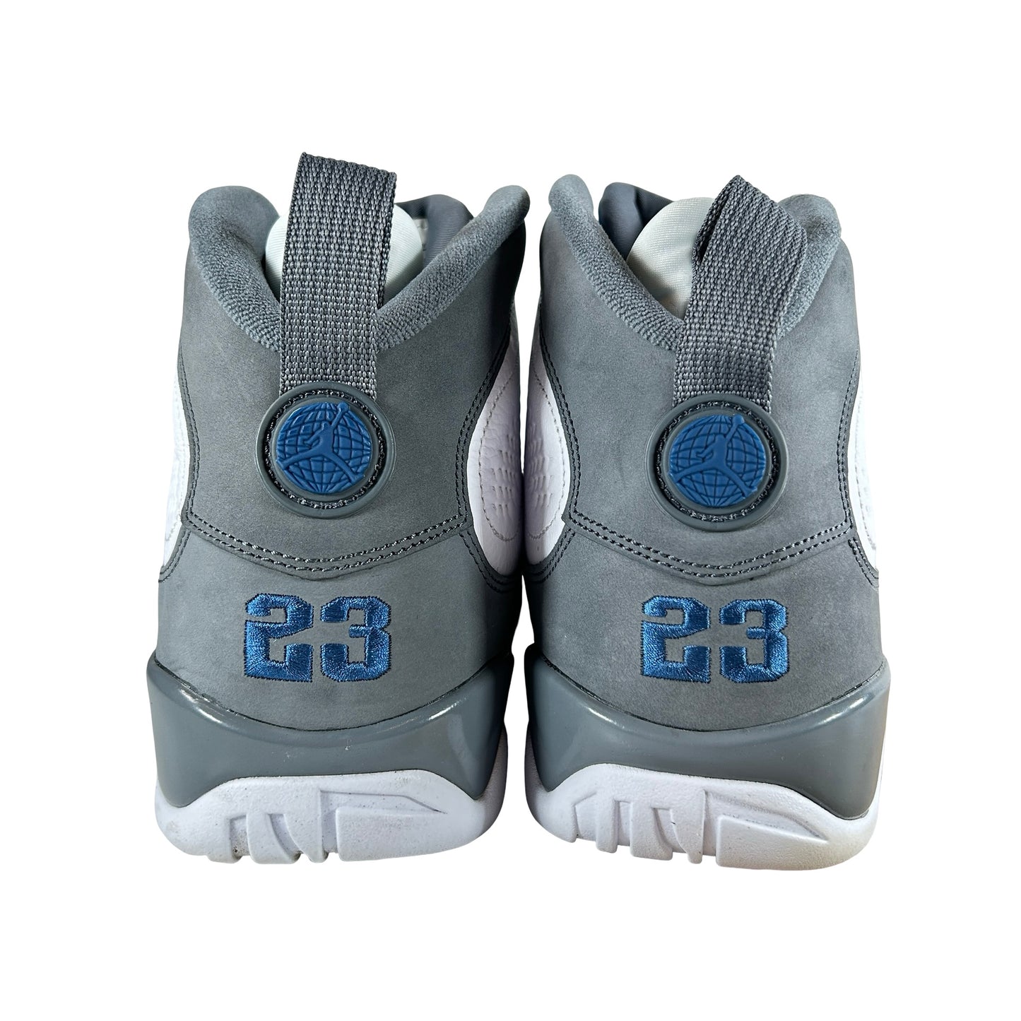 HV4794 100 Jordan 9 Retro Flint Grey French Blue (2026) [USED] - 13 M (Used)