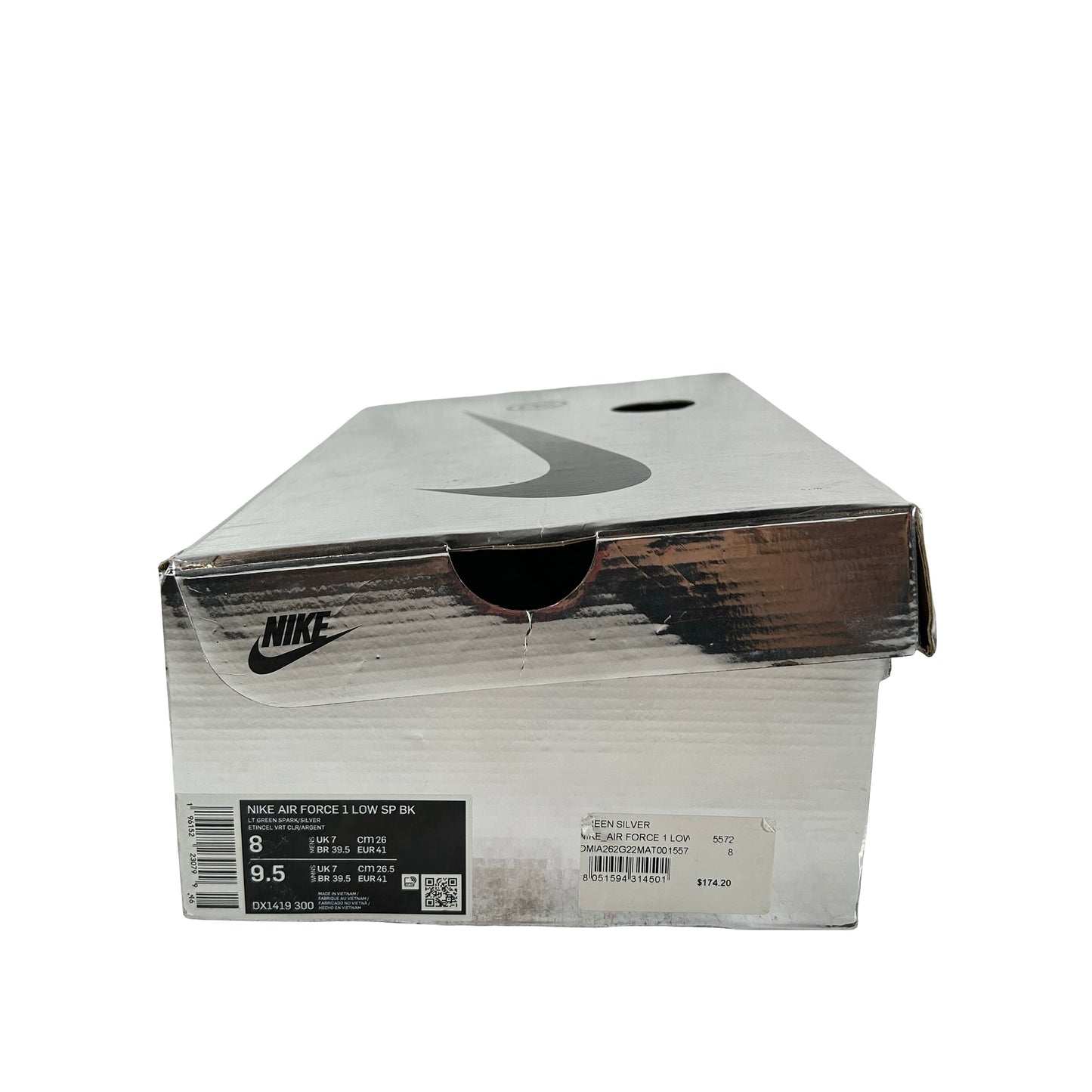 DX1419 300 Air Force Off White Brooklyn [USED] -8M (Used)