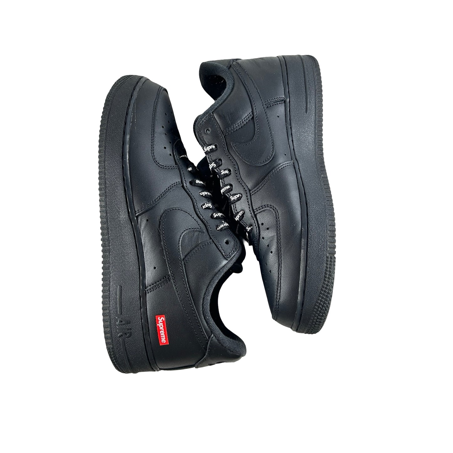 CU9225 001 Air Force 1 Low Supreme Black [USED] - 9 M (Used3)