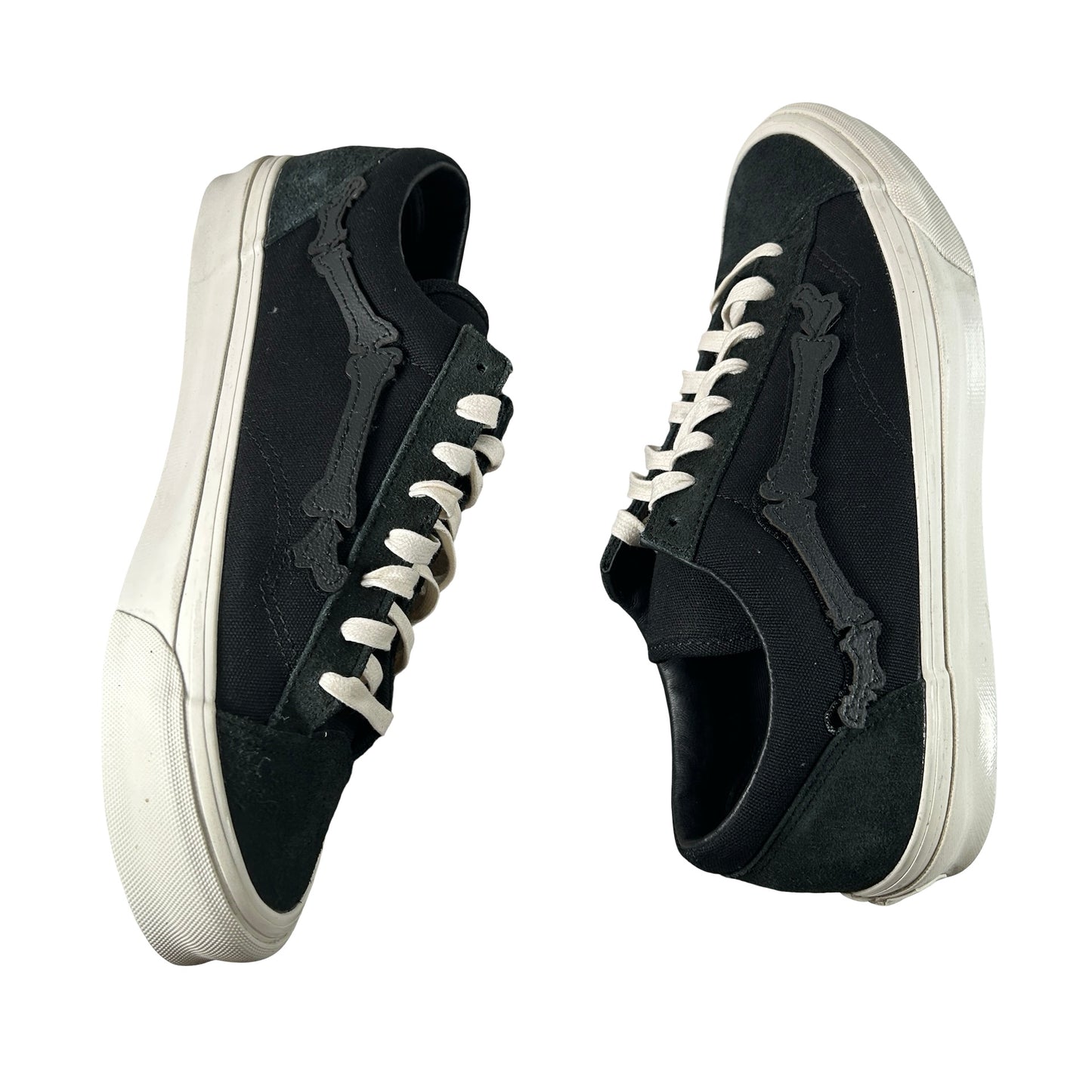 VN0A4BVEBLK Vans OG Style 36 Blends Bones Magic Tape Pack Black [USED] - 10 M (Used)