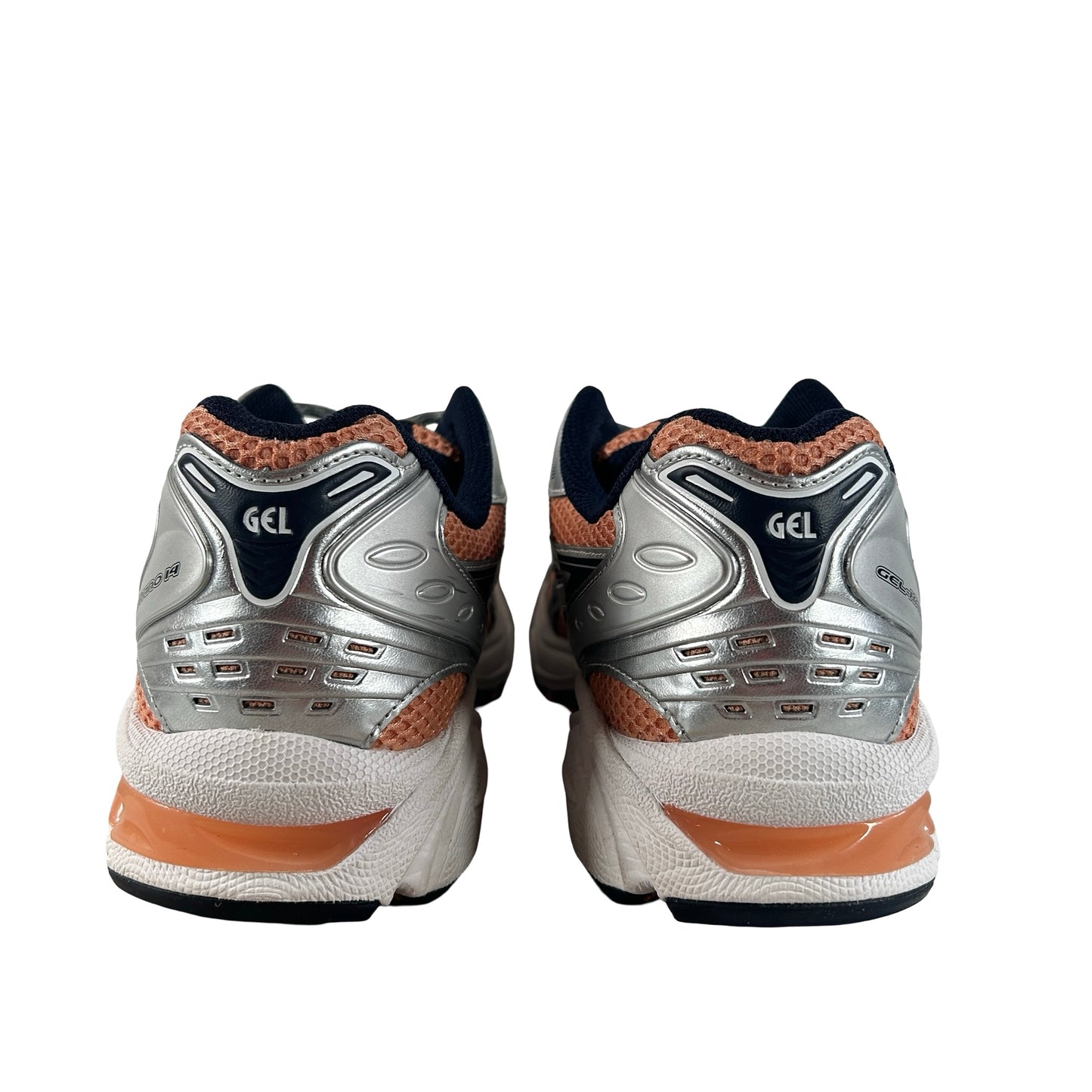 1203A537 201 ASICS Gel-Kayano 14 Sepia Pure Silver [USED] - 11.5 M (Used) (Replace Box)