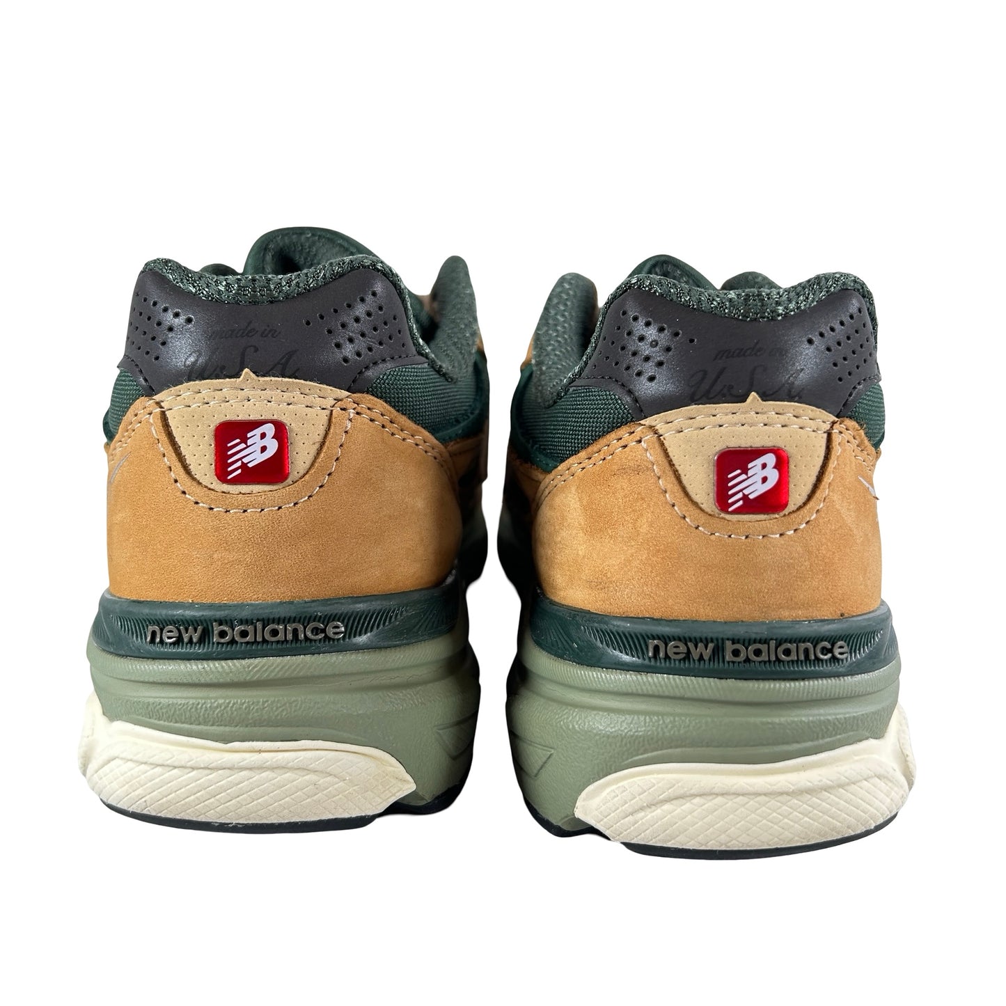 M990WG3 New Balance 990v3 MiUSA Tan Green [USED] - 9.5 M (Used)
