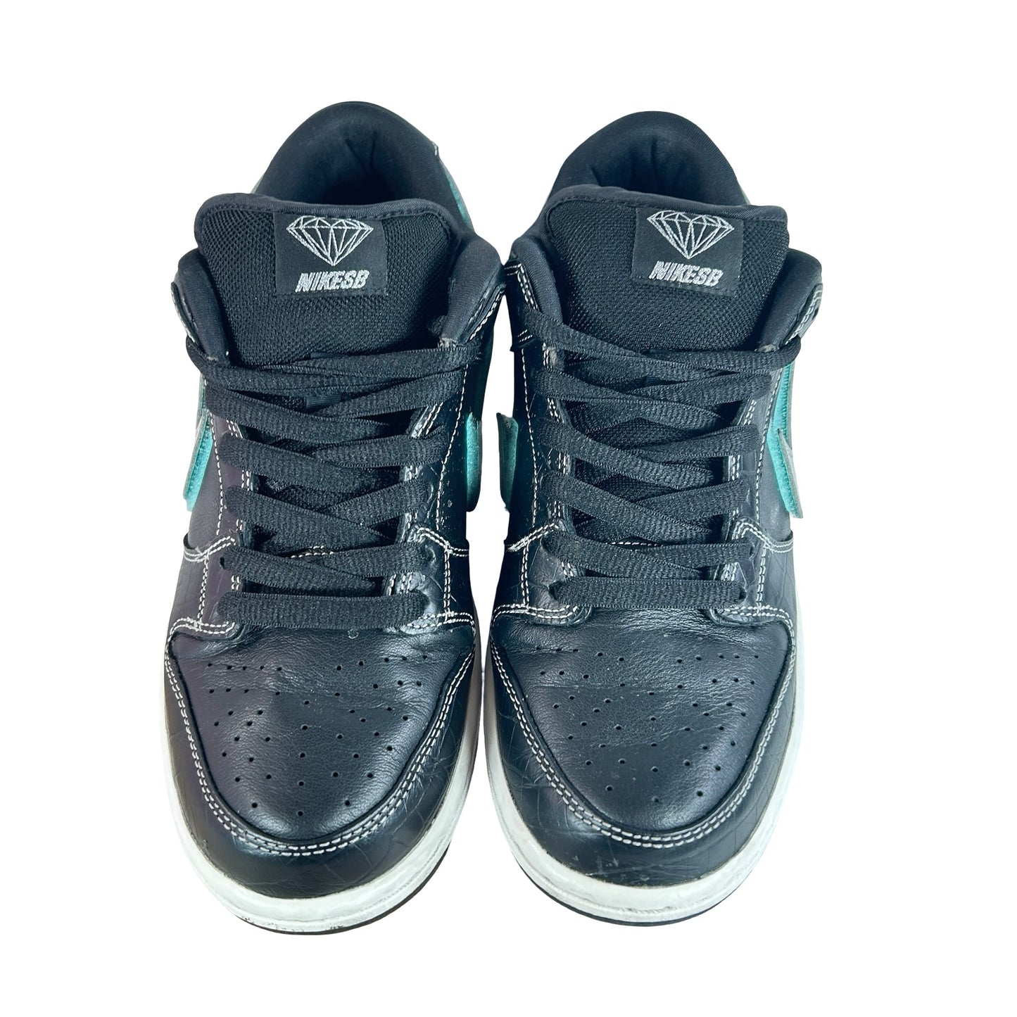 BV1310 001 Nike SB Dunk Low Diamond Supply Co. Black Diamond [USED] - 8.5 M (Used)