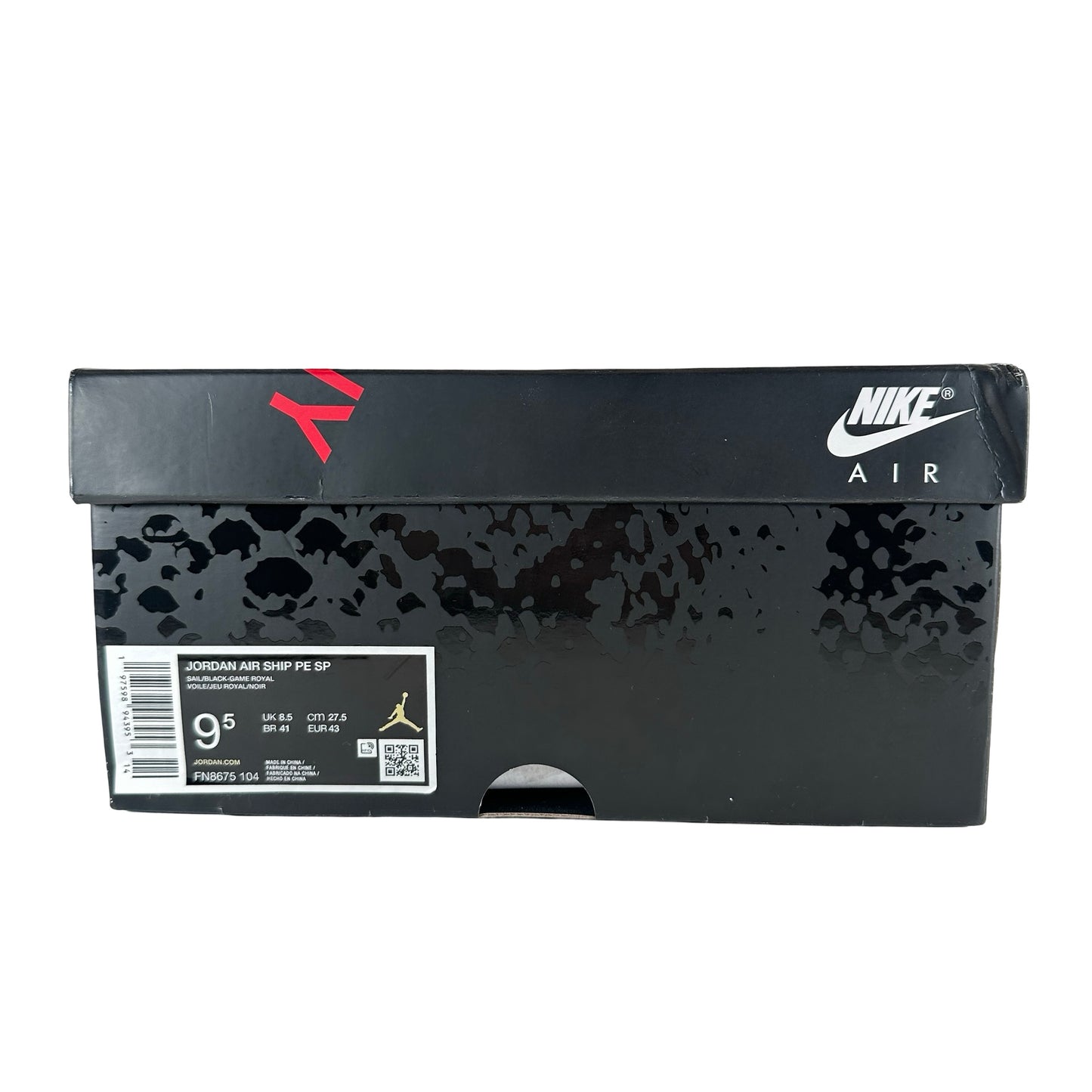 FN8675 104 Nike Jordan Air Ship PE SP Awake NY Game Royal [USED] - 9.5 M (Used)