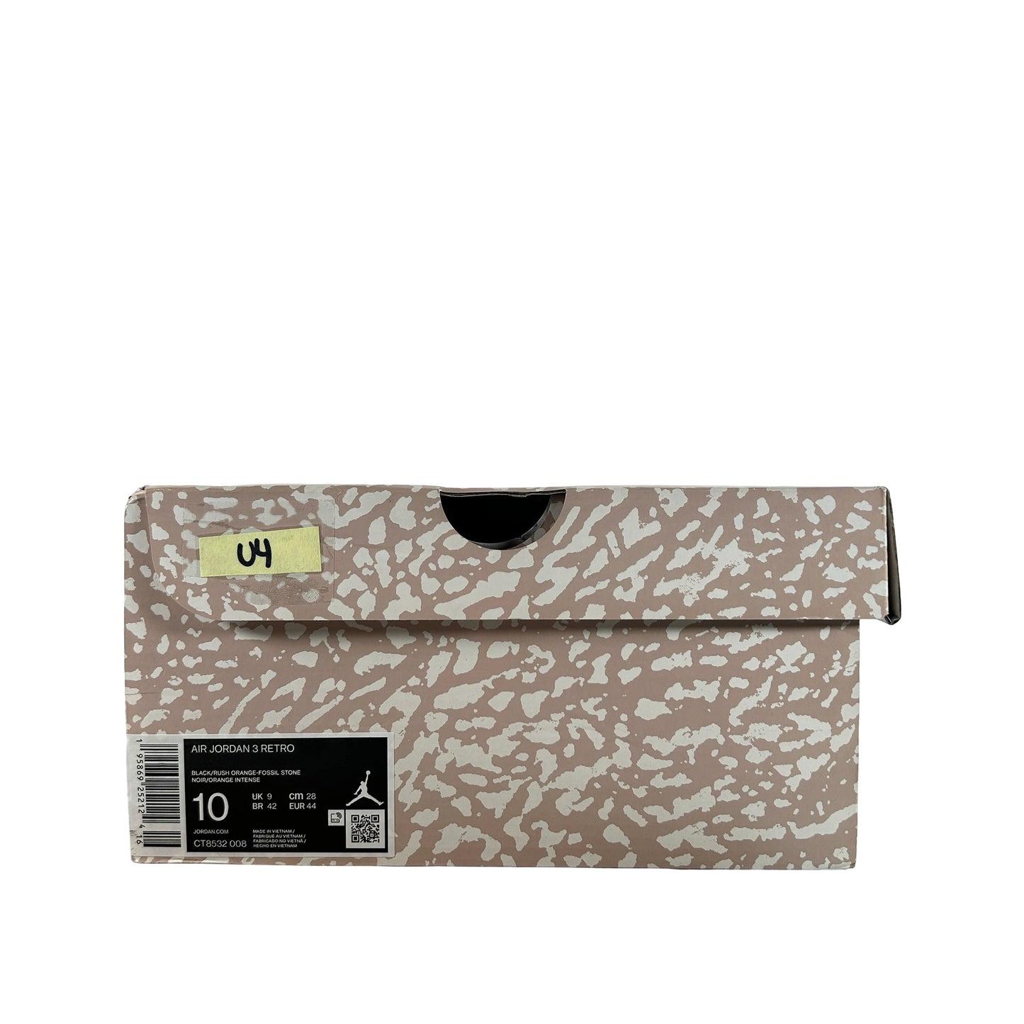 CT8532 008 Jordan 3 Retro Desert Elephant [USED] - 10 M (Used4)
