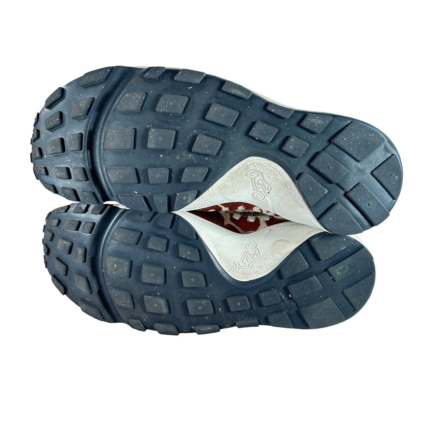 FB1959 100 Nike Air Footscape Woven Cow Print (Women's) [USED] - 9.5 W (Used)