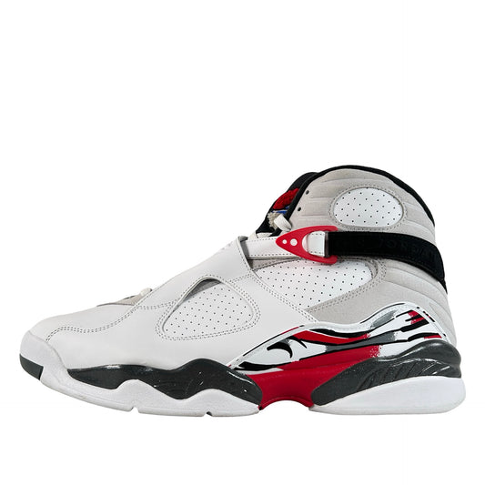 305381 100 Jordan 8 Retro White True Red (2025) [USED] - 13 M (Used2)