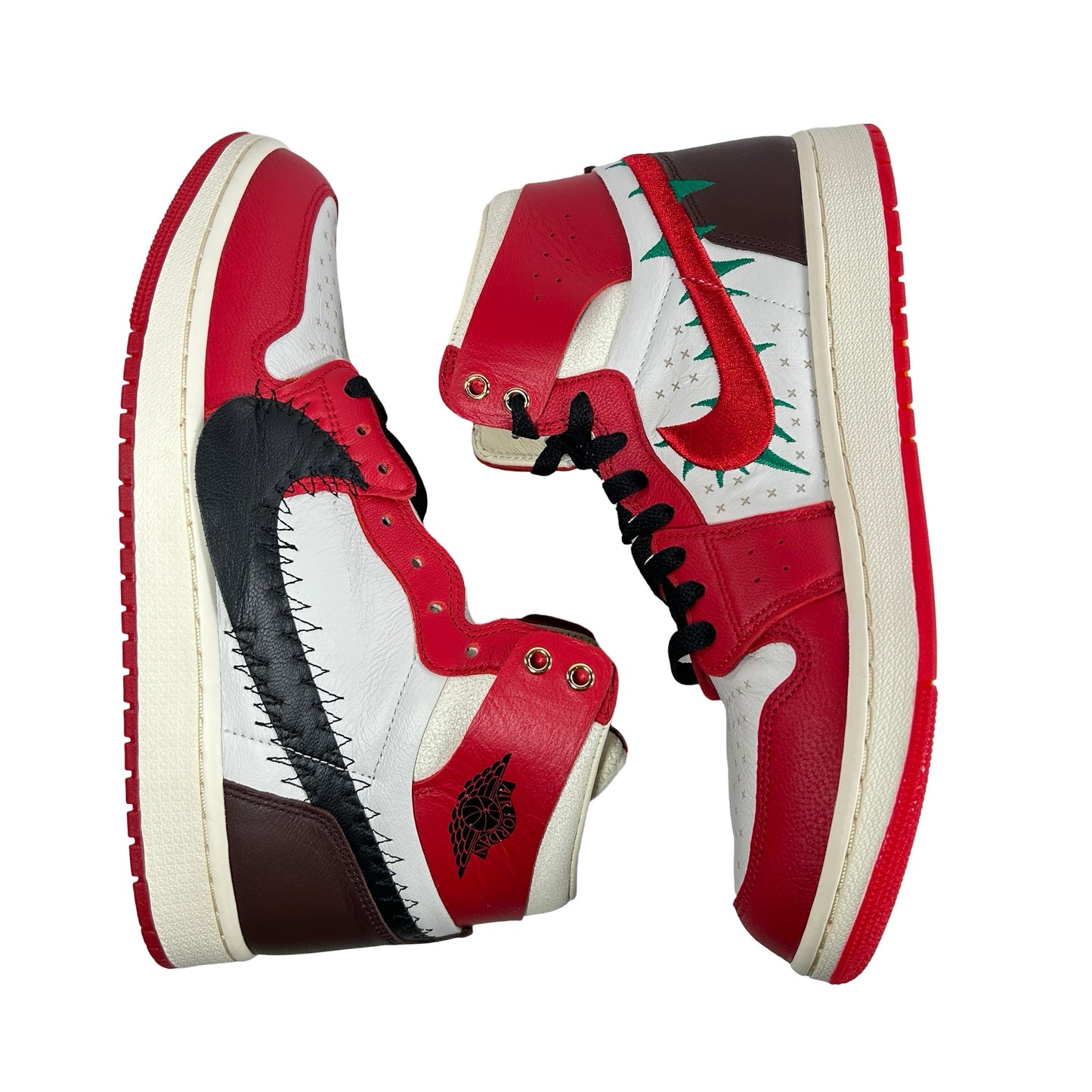 FJ0604 601 Jordan 1 High Zoom Air CMFT 2 Teyana Taylor A Rose From Harlem (Women's) [CONDITIONAL] - 10.5 W (Crease On Toe Boxes)