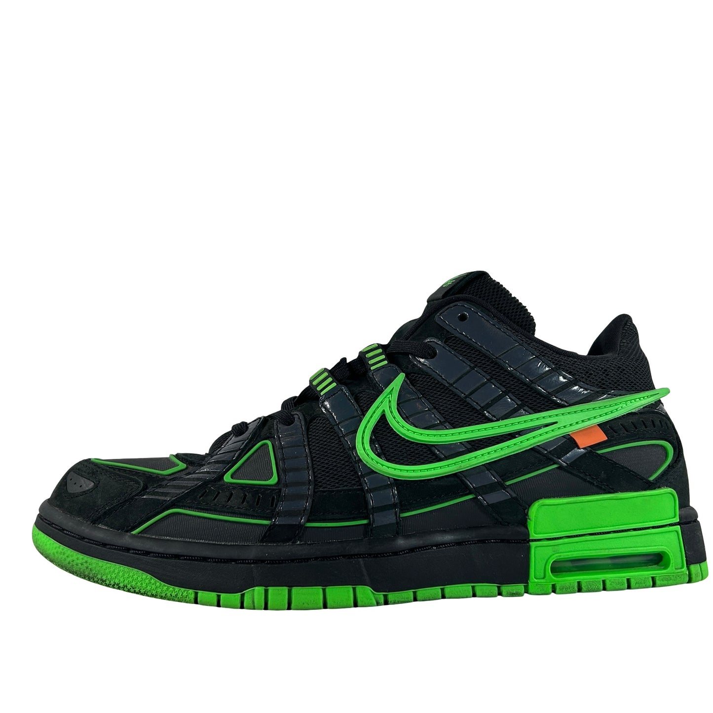CU6015 001 Nike Air Rubber Dunk Off-White Green Strike [USED] - 11 M (Used3)