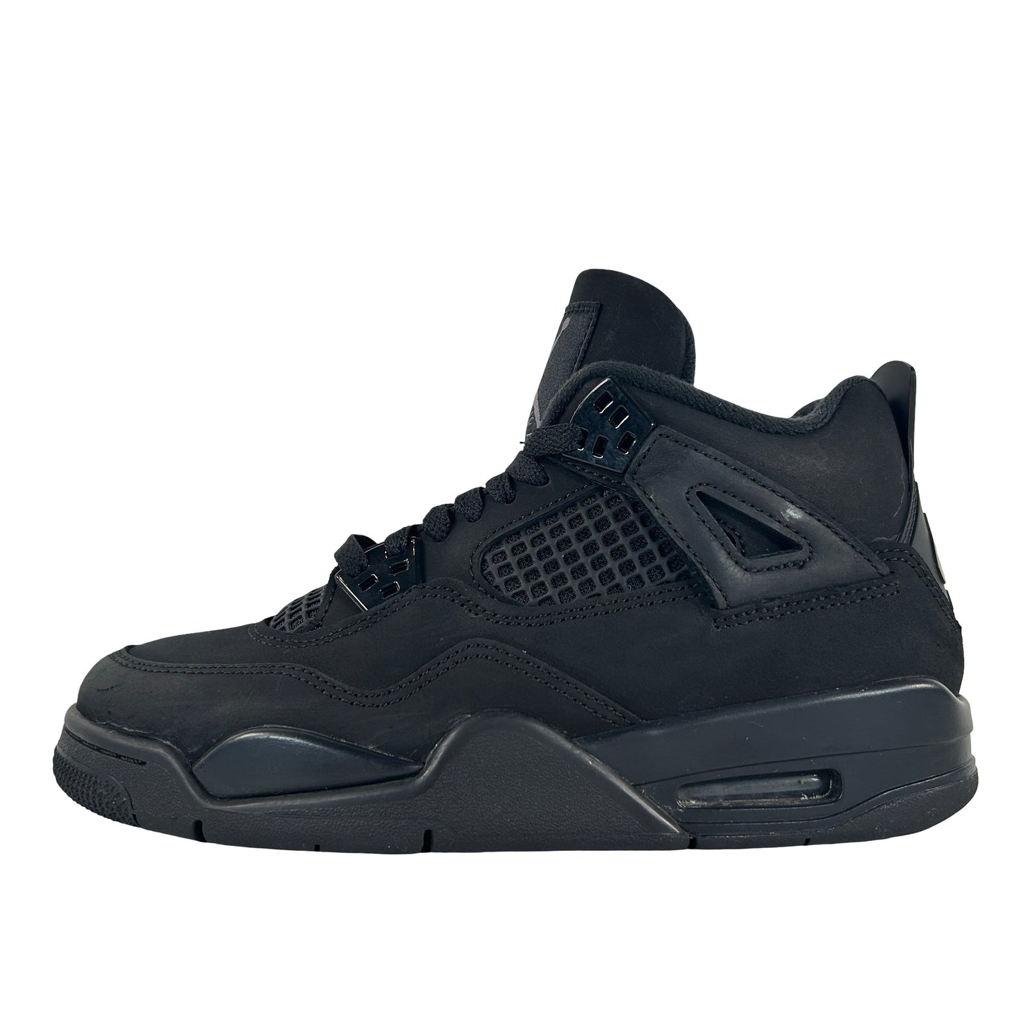 IB4171 010 Jordan 4 Retro Black Cat (2025) (GS) [USED] - 5.5 M (Used) (No Box)