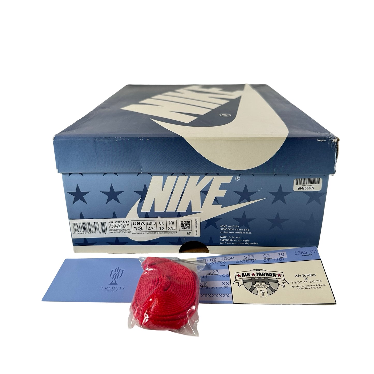 DA2728 100 Jordan 1 Retro High Trophy Room Chicago [USED] - 13 M (Used)