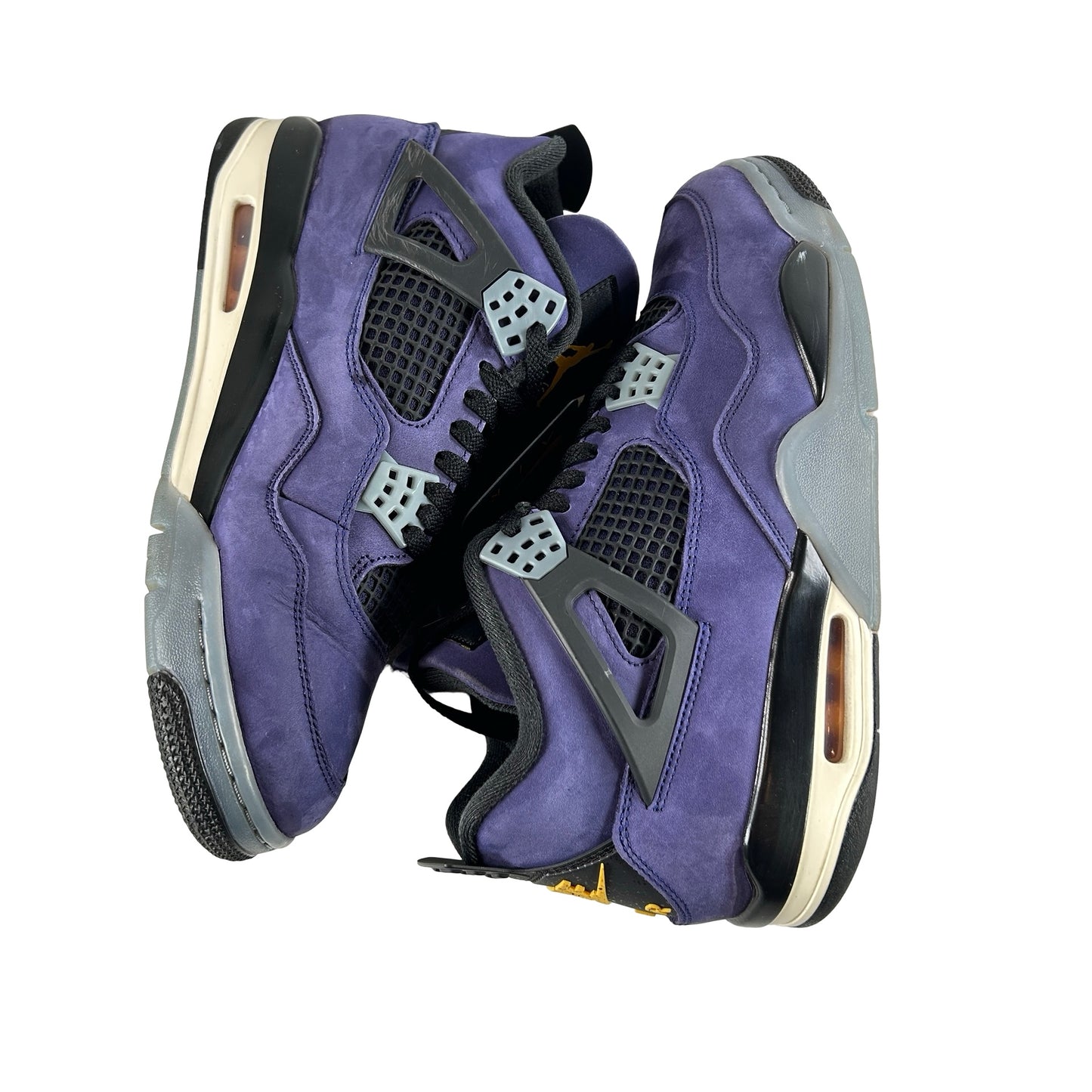 FV5029 500 Jordan 4 Retro Lakers [USED] - 10.5 M (Used)