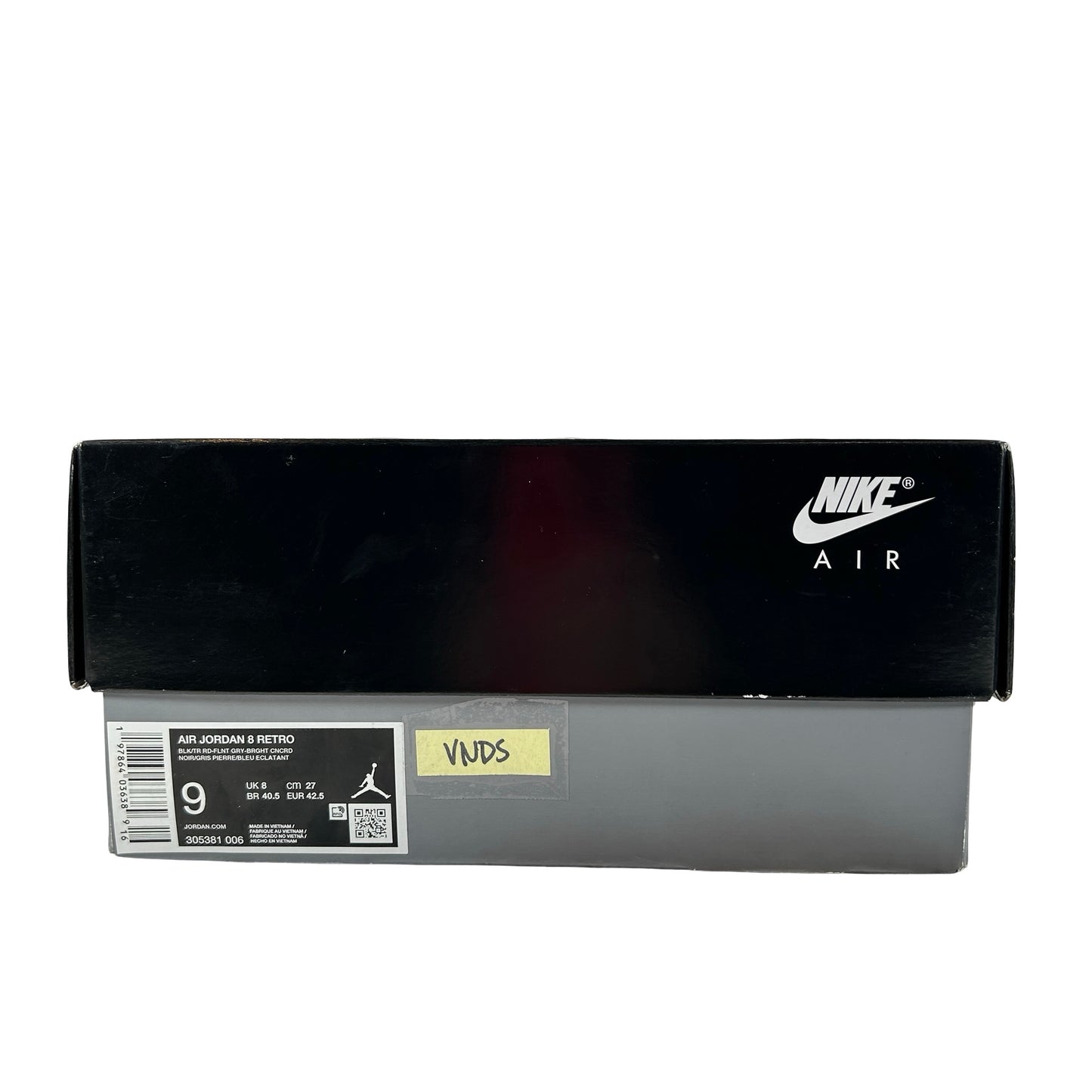 305381 006 Jordan 8 Retro Aqua (2025) [USED] - 9 M (VNDS)