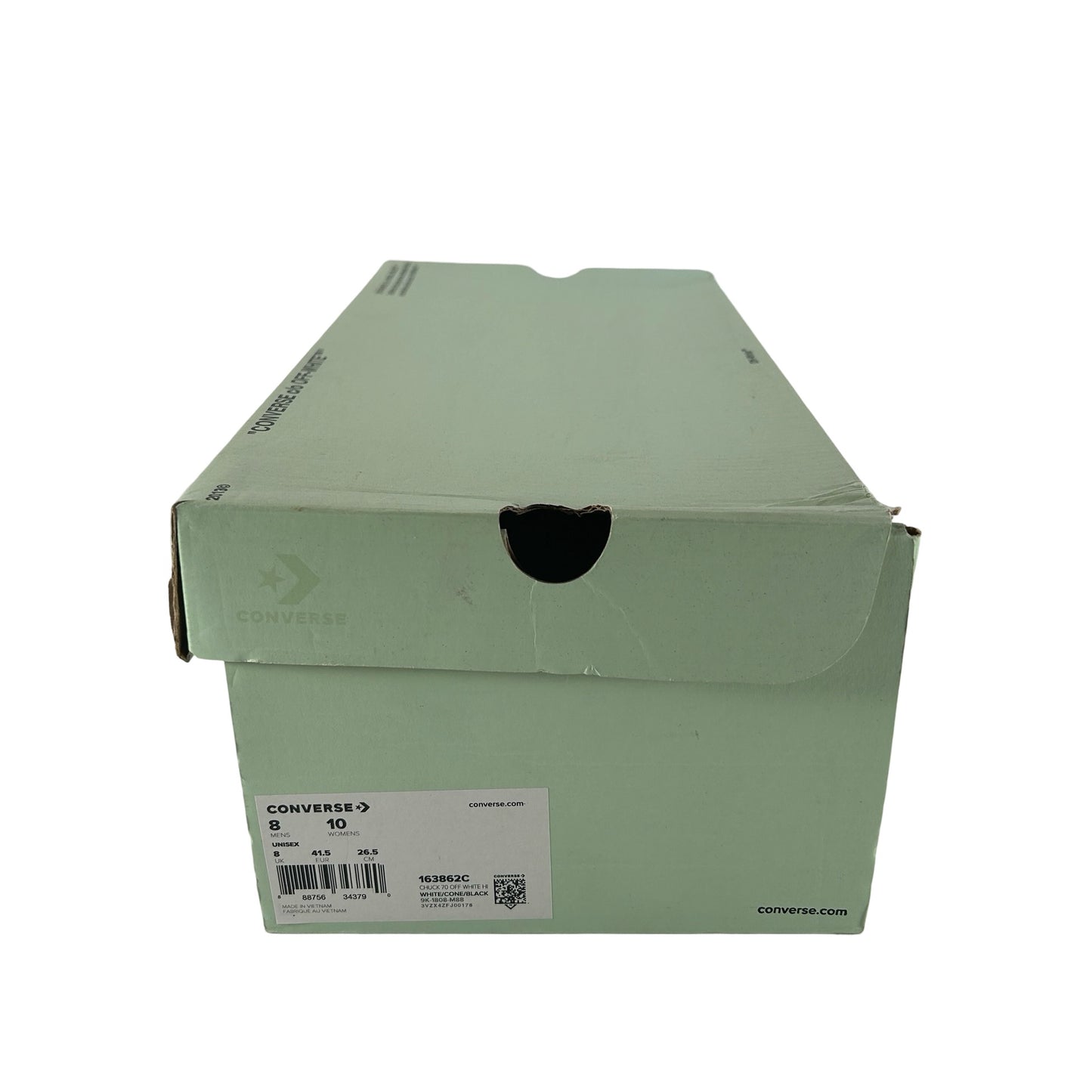 163862C Converse Chuck Taylor All Star 70 Hi Off-White [USED] - 8 M (Used)
