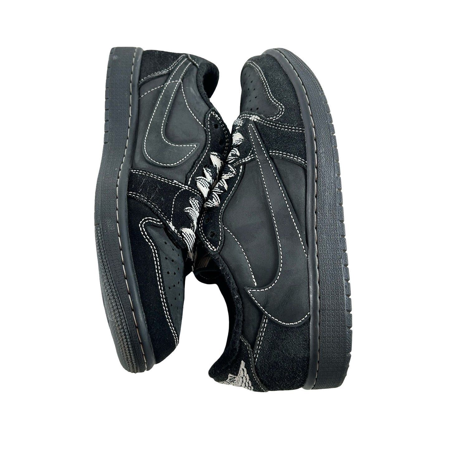 DM7866 001 Jordan 1 Retro Low OG Travis Scott Black Phantom [USED] - 8 M (Used7)