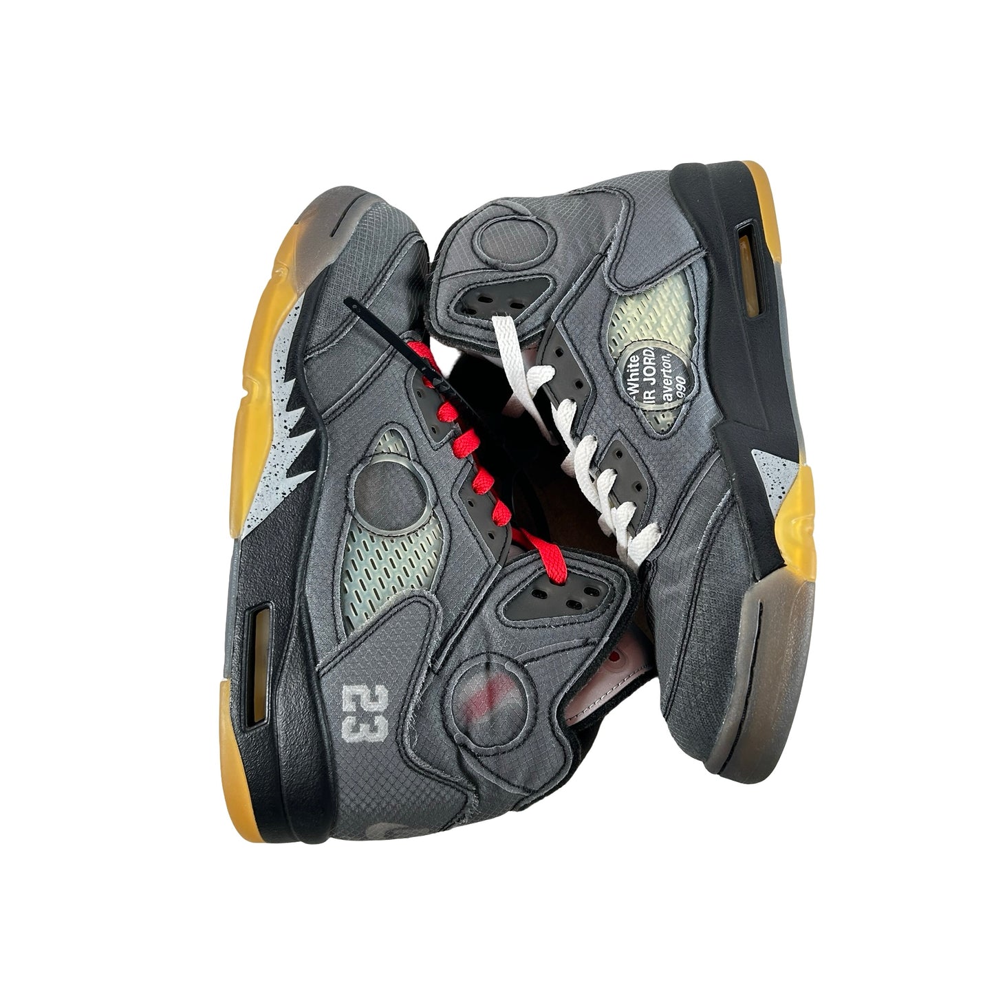 CT8480 001 Jordan 5 Off-White Black [USED] - 8.5 M (Used7)