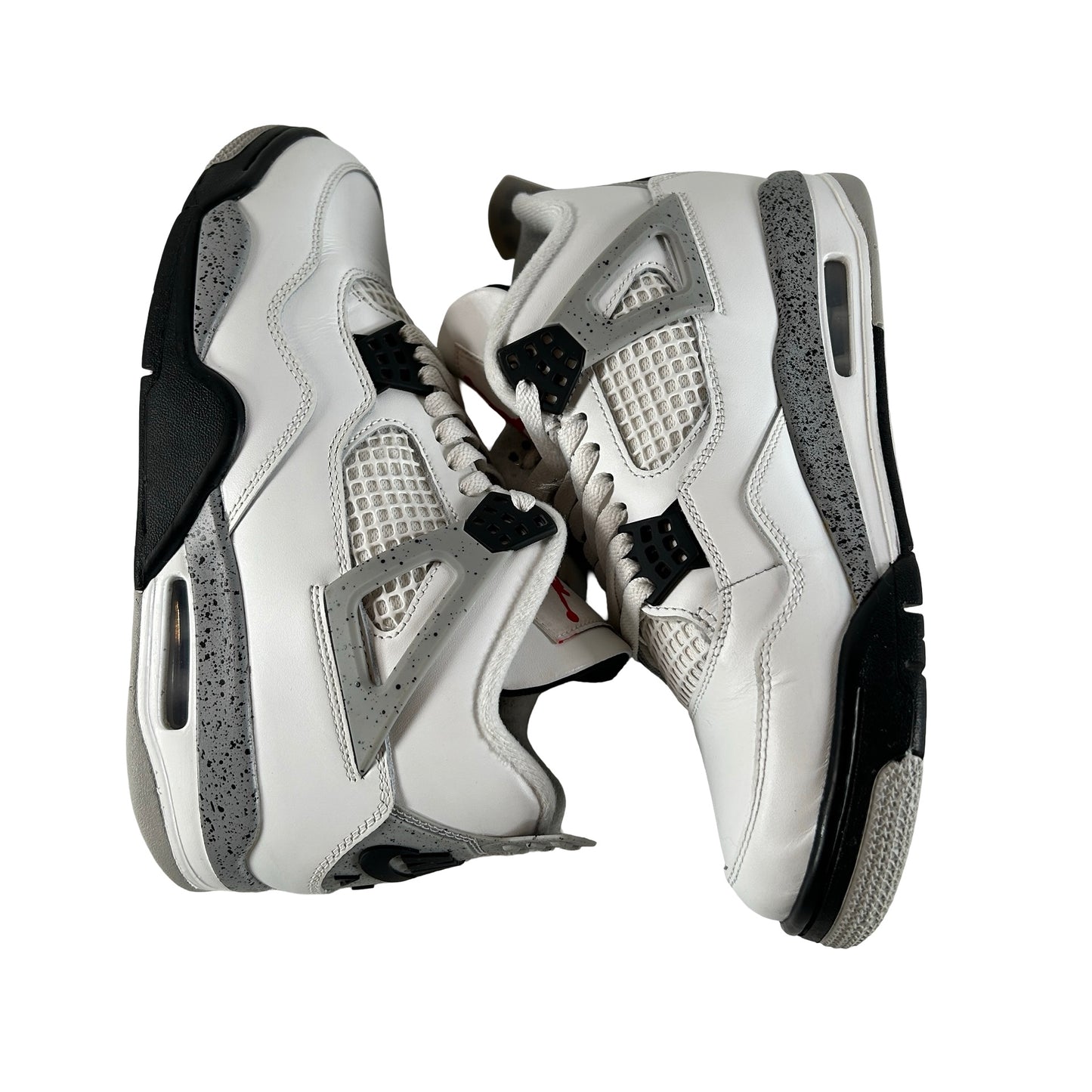 840606 192 Jordan 4 White Cement [USED] - 8 M (Used4)