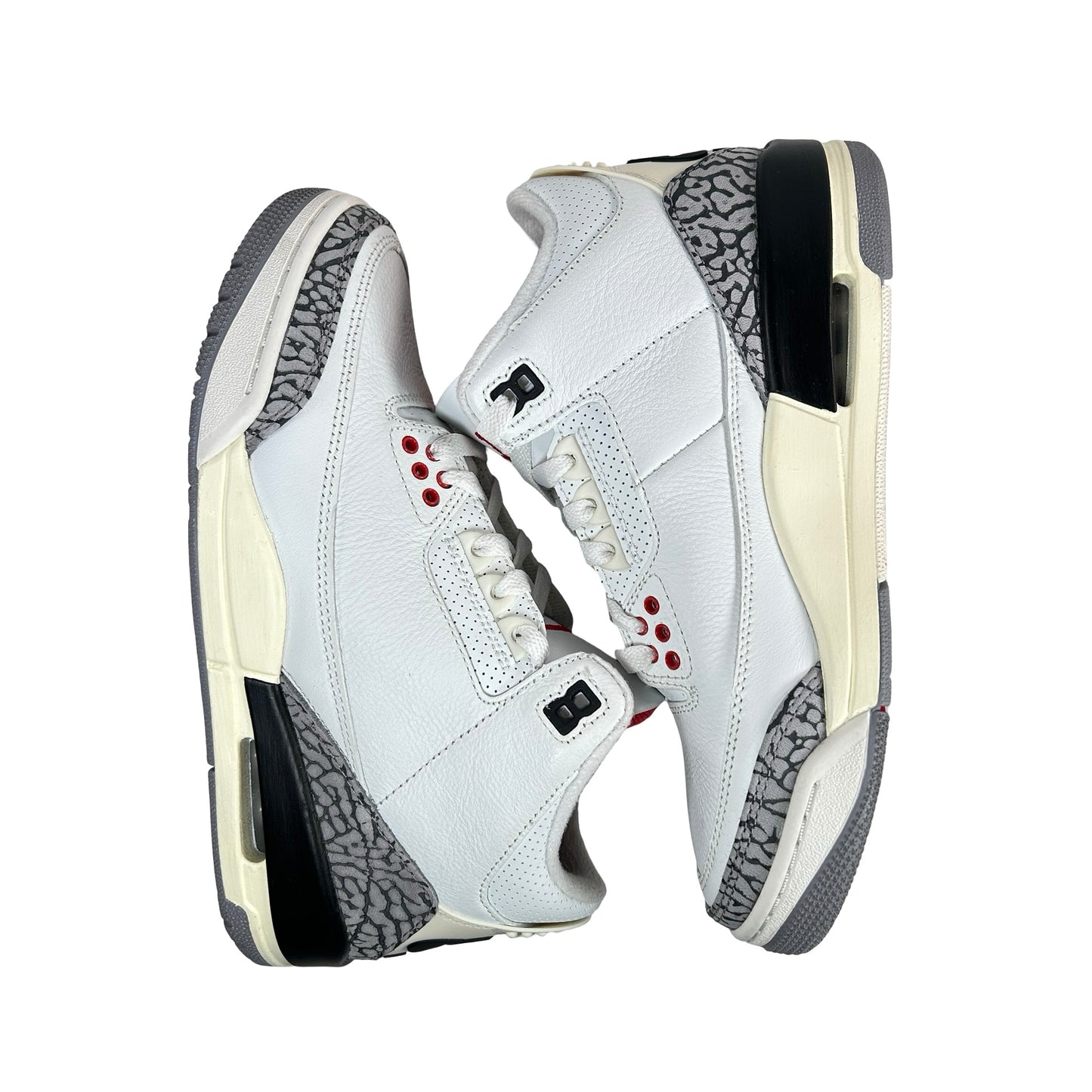 DN3707 100 Jordan 3 Retro White Cement Reimagined [USED] - 5.5 M (VNDS)