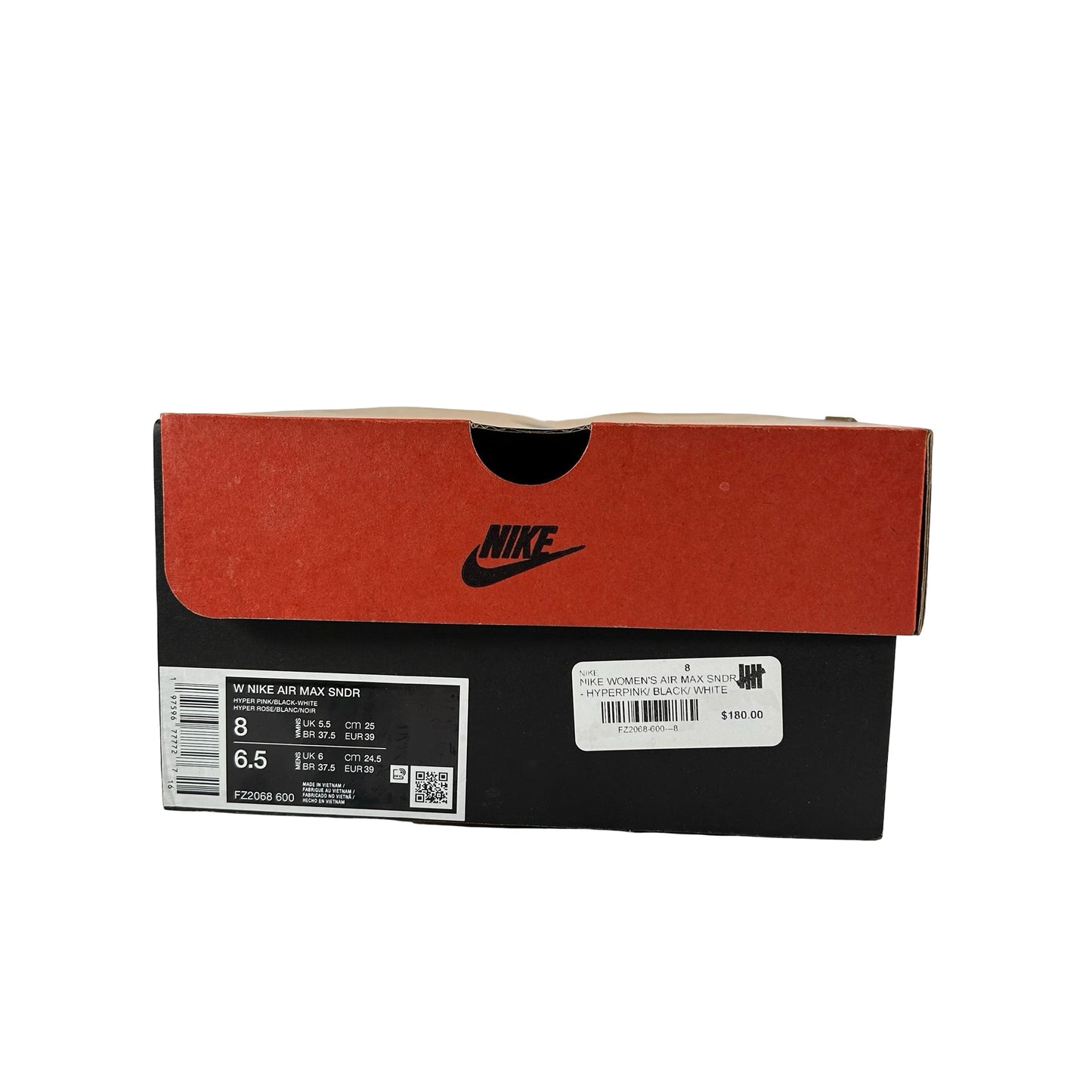 FZ2068 600 Nike Air Max Sunder Hyper Pink Black (Women's) [USED] - 8 W (Used)