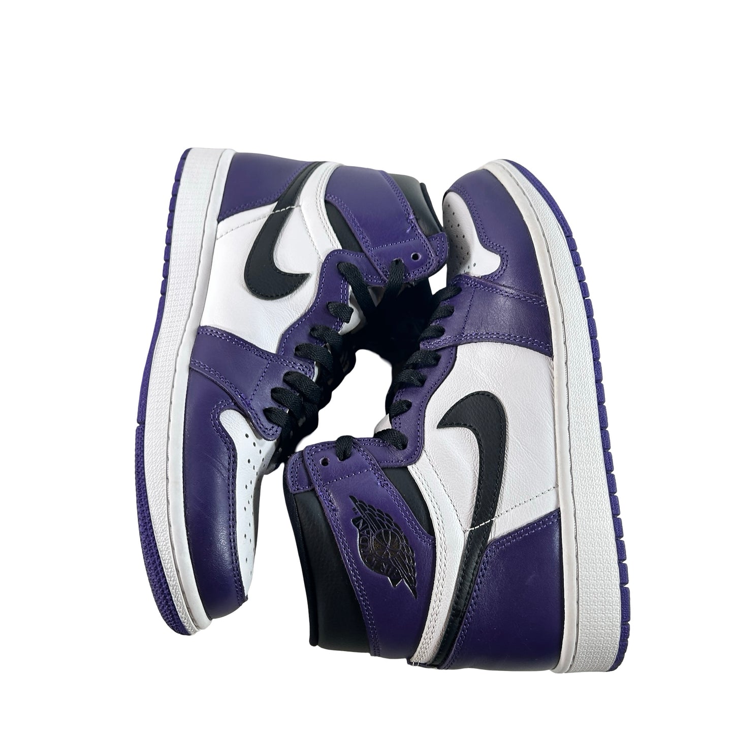 555088 500 Jordan 1 Court Purple [USED] - 9 M (Used5)