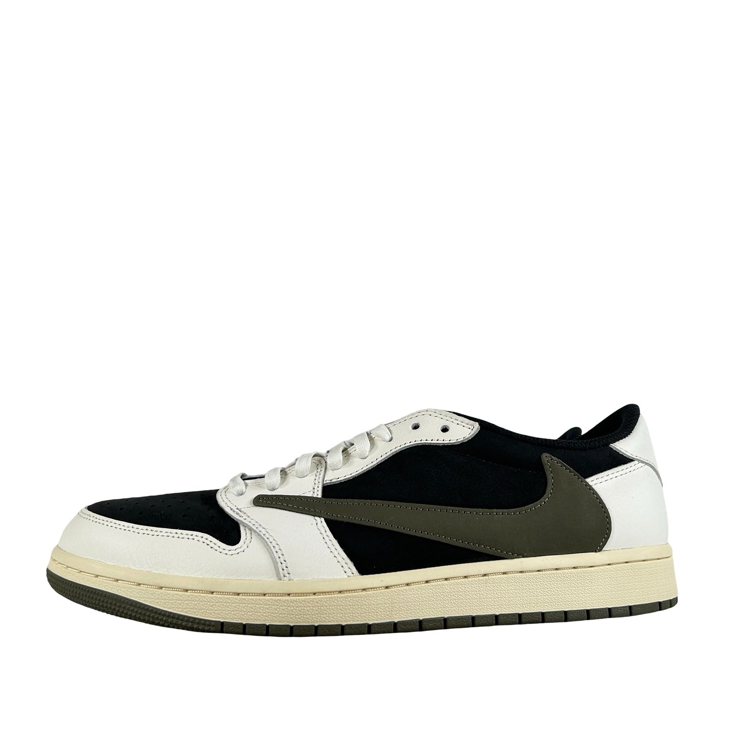 DZ4137 106 Jordan 1 Retro Low OG SP Travis Scott Olive (W) [USED] - 13 W (Used4)