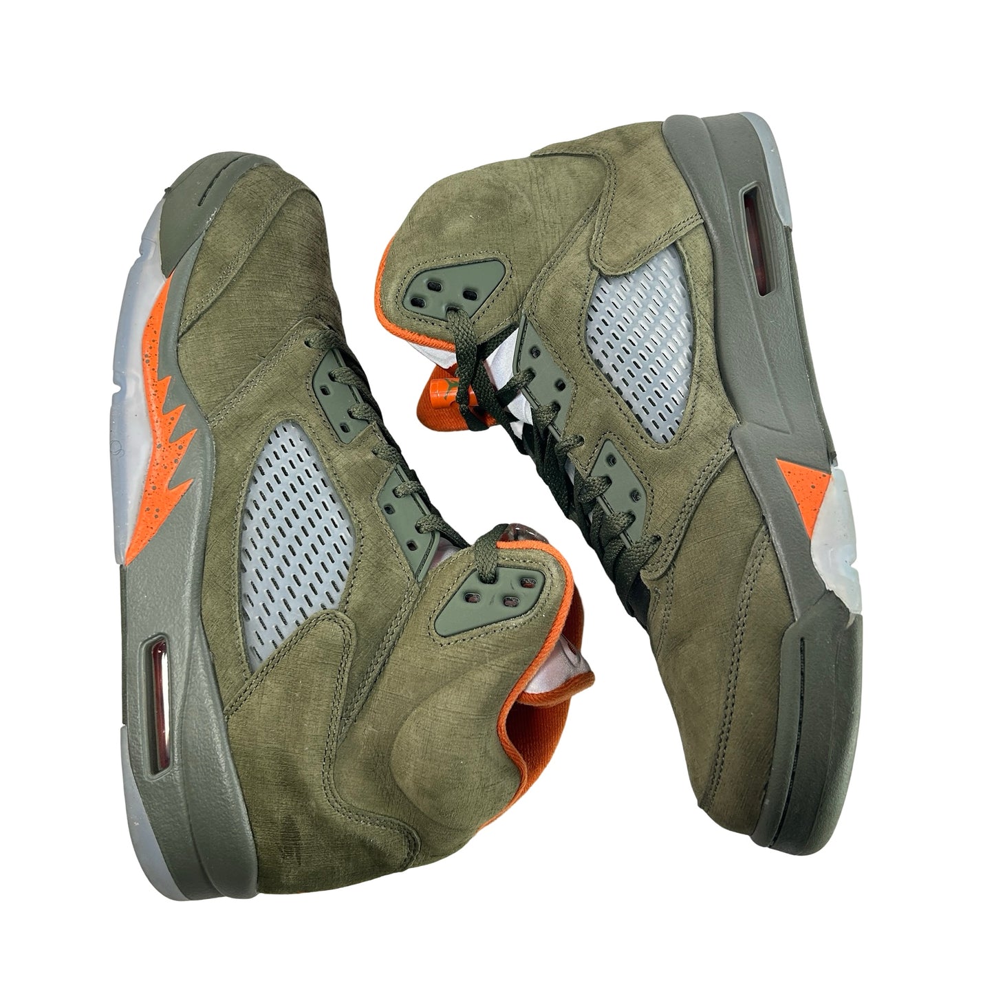 DD0587 308 Jordan 5 Retro Olive (2024) [USED] - 11 M (Used)
