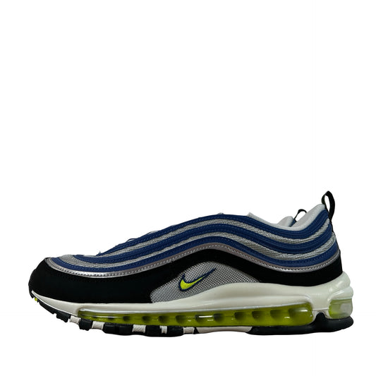 DM0028 400 Nike Air Max 97 OG Atlantic Blue Voltage Yellow - 10 M (Yellowing)