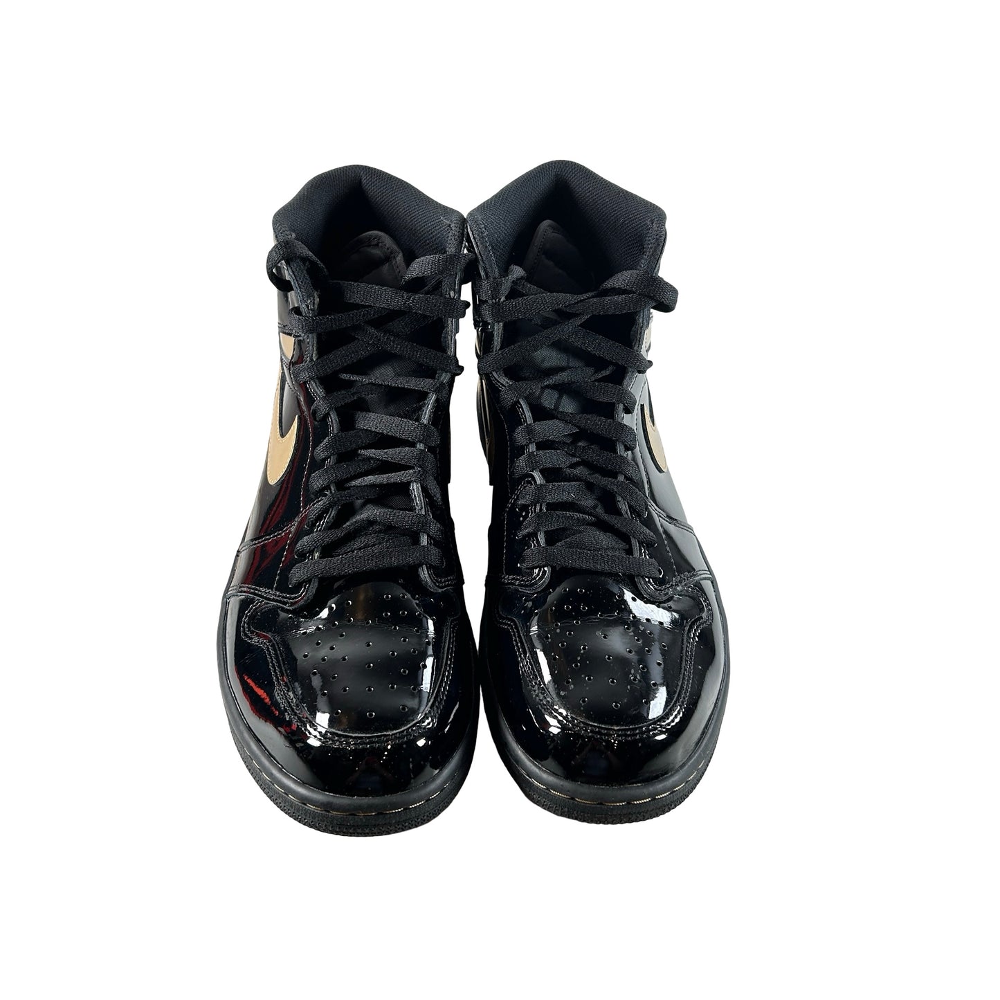 555088 032 Jordan 1 Black/Gold [USED] - 13 M (Used2)