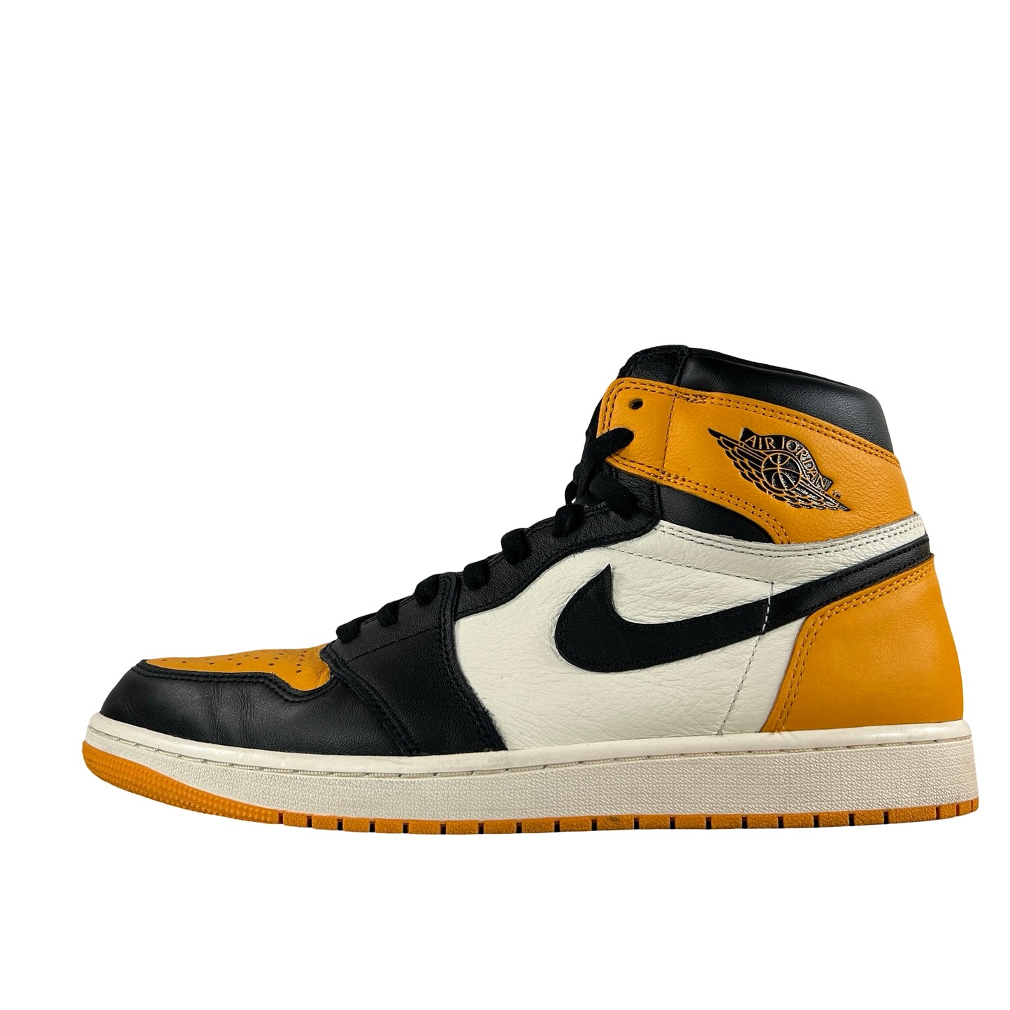 555088 711 Jordan 1 Retro High OG Yellow Toe [USED] - 13 M (Used5)