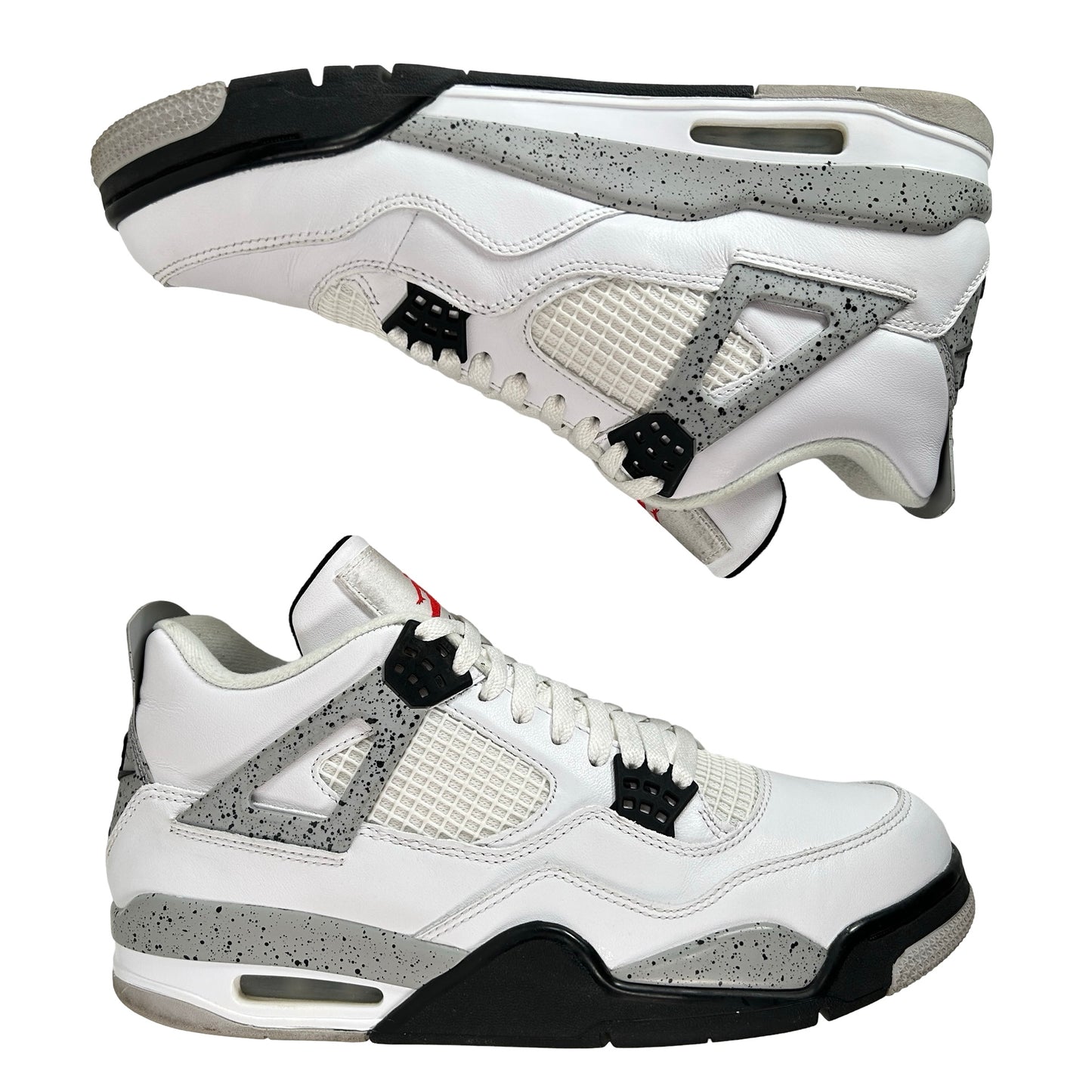 840606 192 Jordan 4 White Cement [USED] - 10.5 M (Used4)