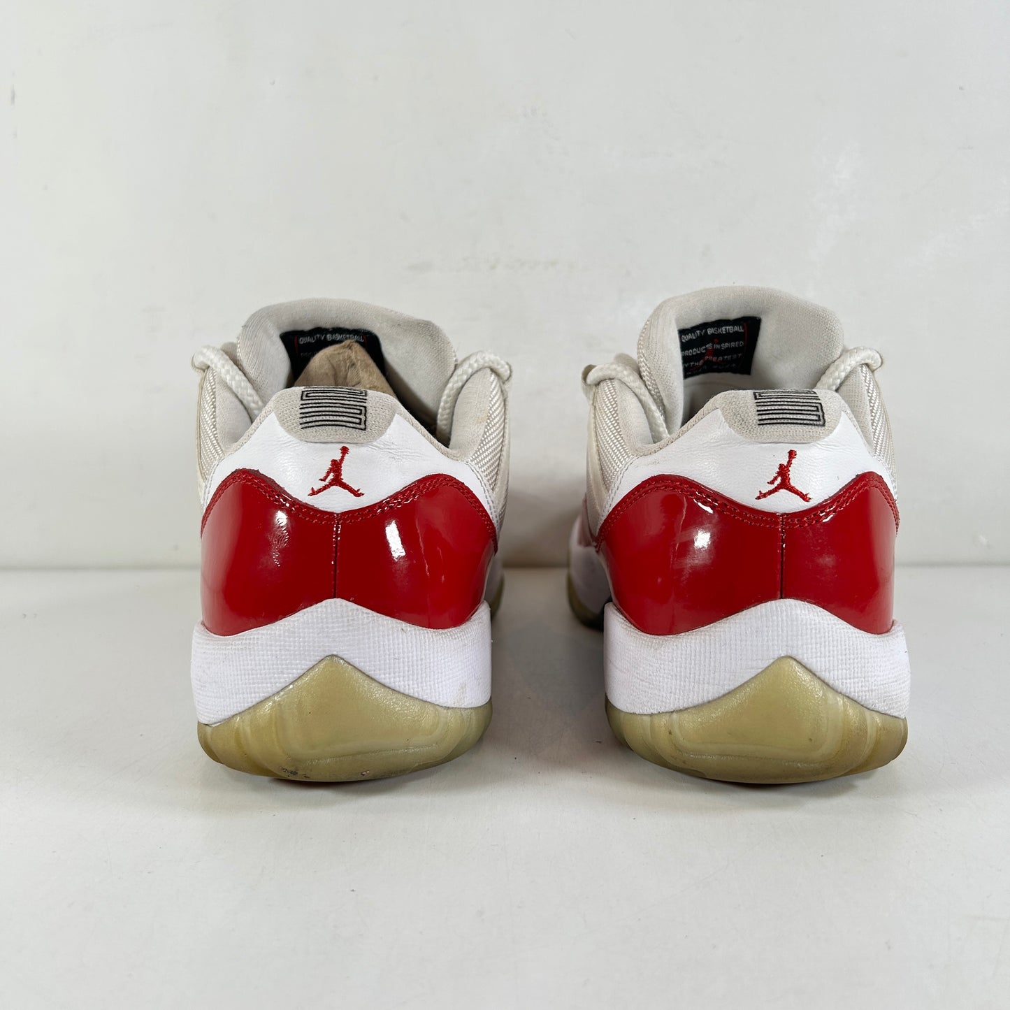 528895 102 Jordan 11 Retro Low Cherry (2016) [USED] - 9 M (Used)