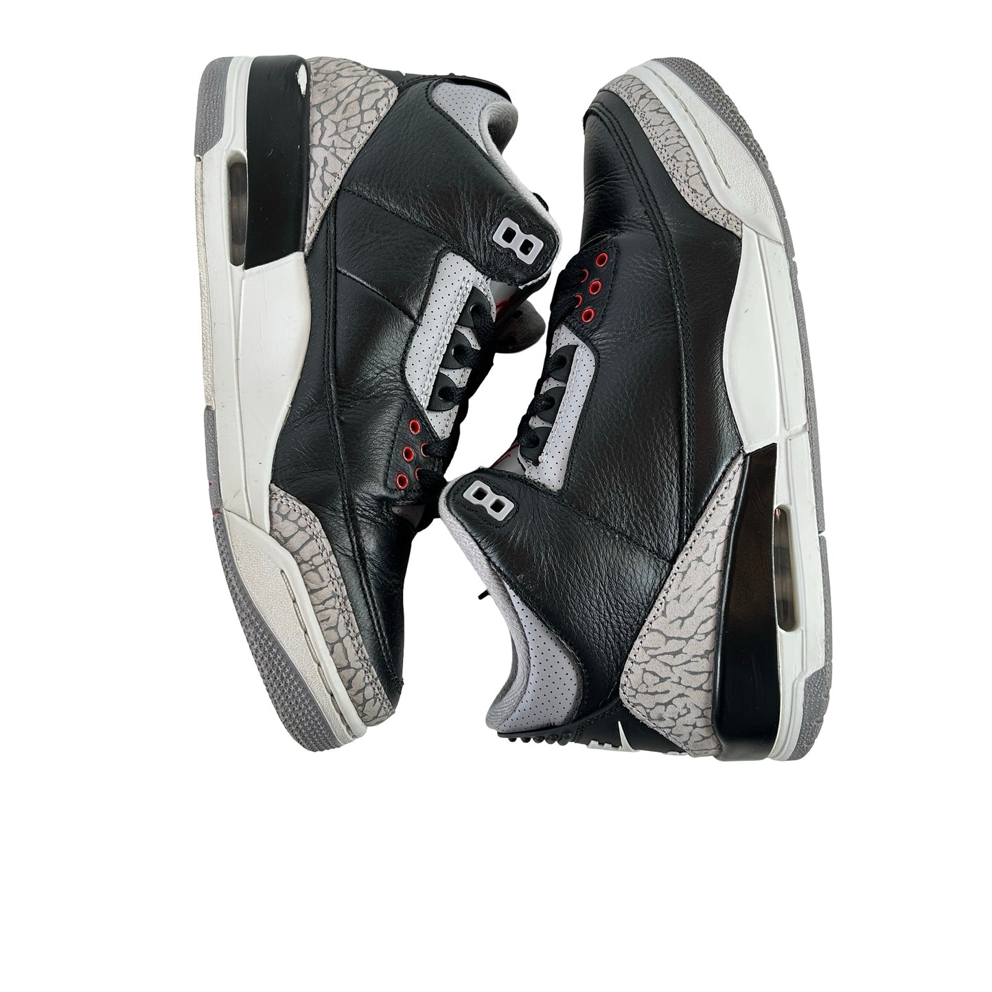 DN3707 010 Jordan 3 Retro Black Cement Reimagined (2024) [USED] - 9.5 M (Used8)