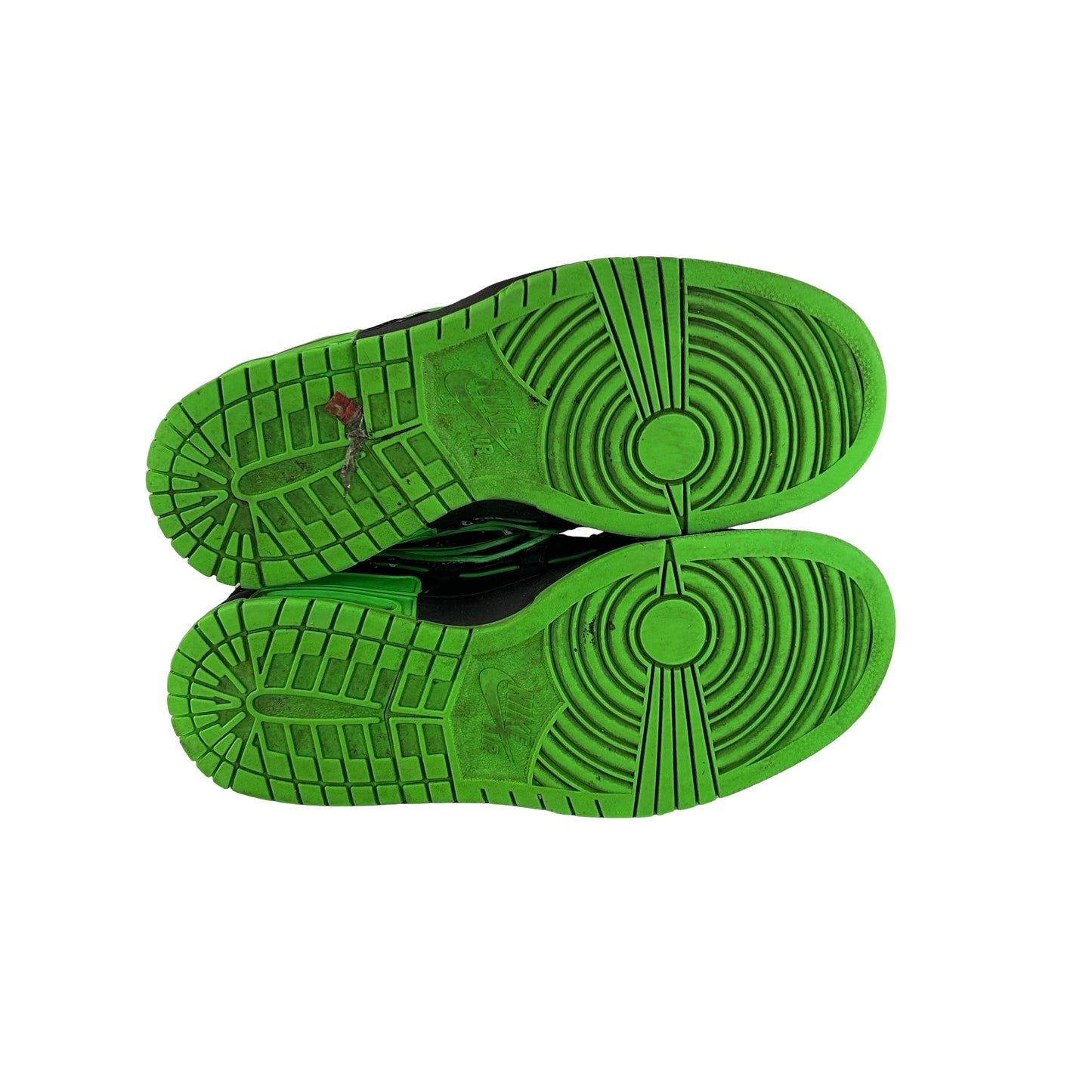 CU6015 001 Nike Air Rubber Dunk Off-White Green Strike [USED] - 9 M (Used4)
