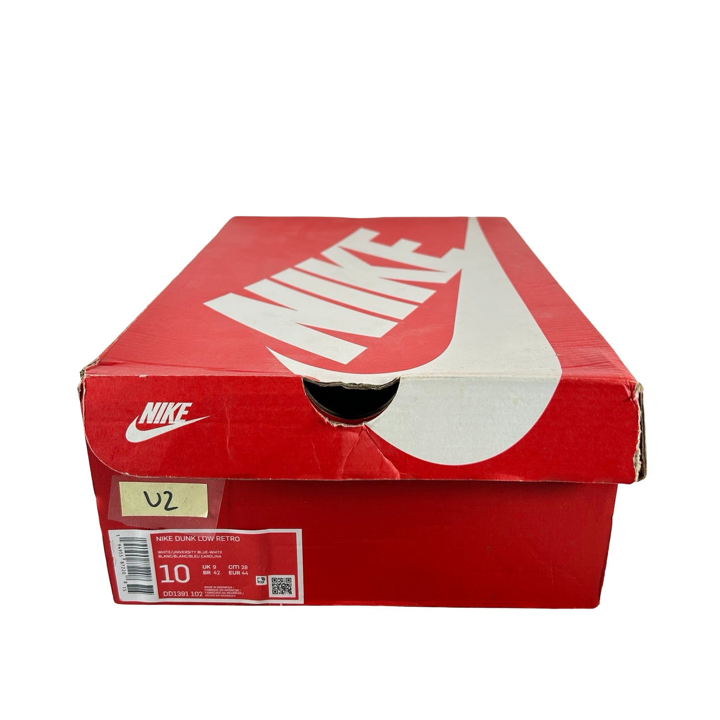 DD1391 102 Nike Dunk Low UNC [USED] - 10 M (Used2)