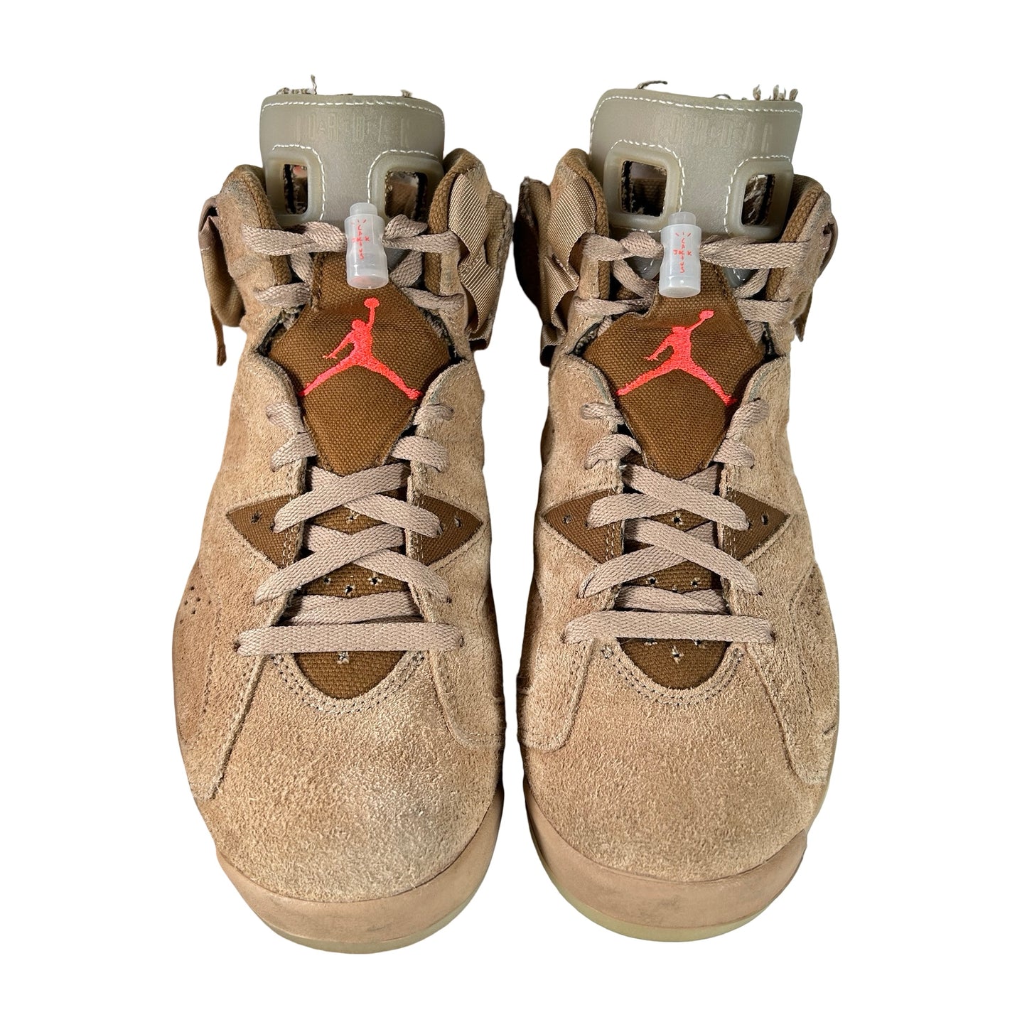 DH0690 200 Jordan 6 Retro Travis Scott British Khaki [USED] - 9 M (Used11)