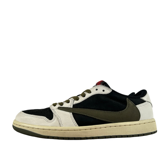DZ4137 106 Jordan 1 Retro Low OG SP Travis Scott Olive (W) [USED] - 10 W (Used4)