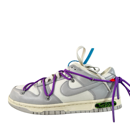 DM1602 125 Nike Dunk Low Off-White Lot 47 [USED] - 8 M (Used) (No Box)
