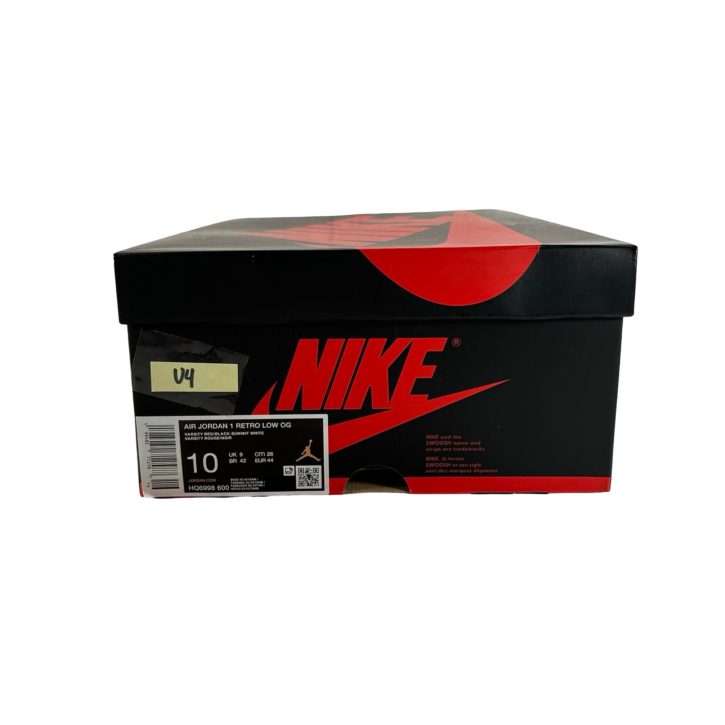 HQ6998 600 Jordan 1 Retro Low OG Chicago (2025) [USED] - 10 M (Used4)