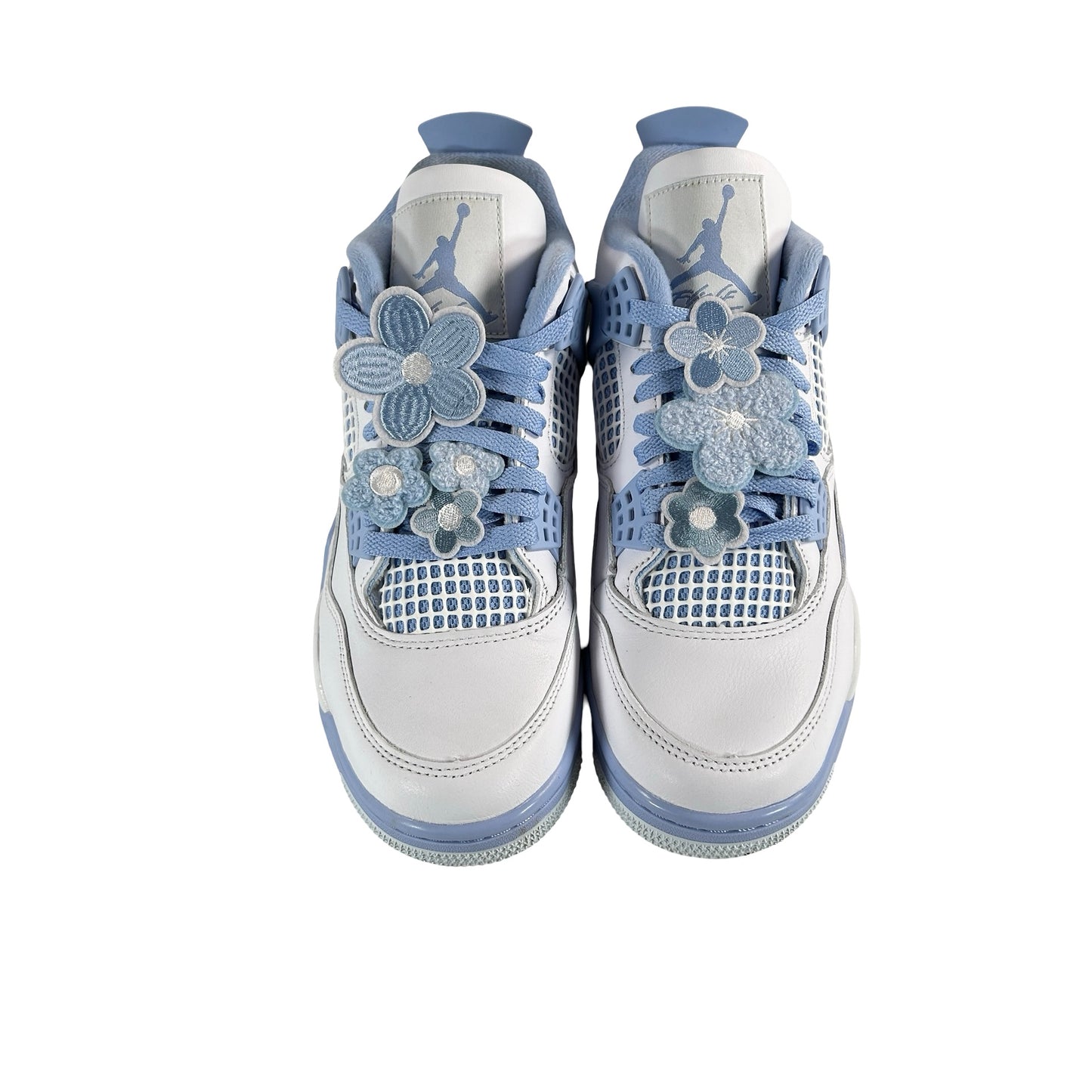 HV0823 100 Jordan 4 Retro Forget Me Not (Women's) [USED] - 8.5 W (Used)