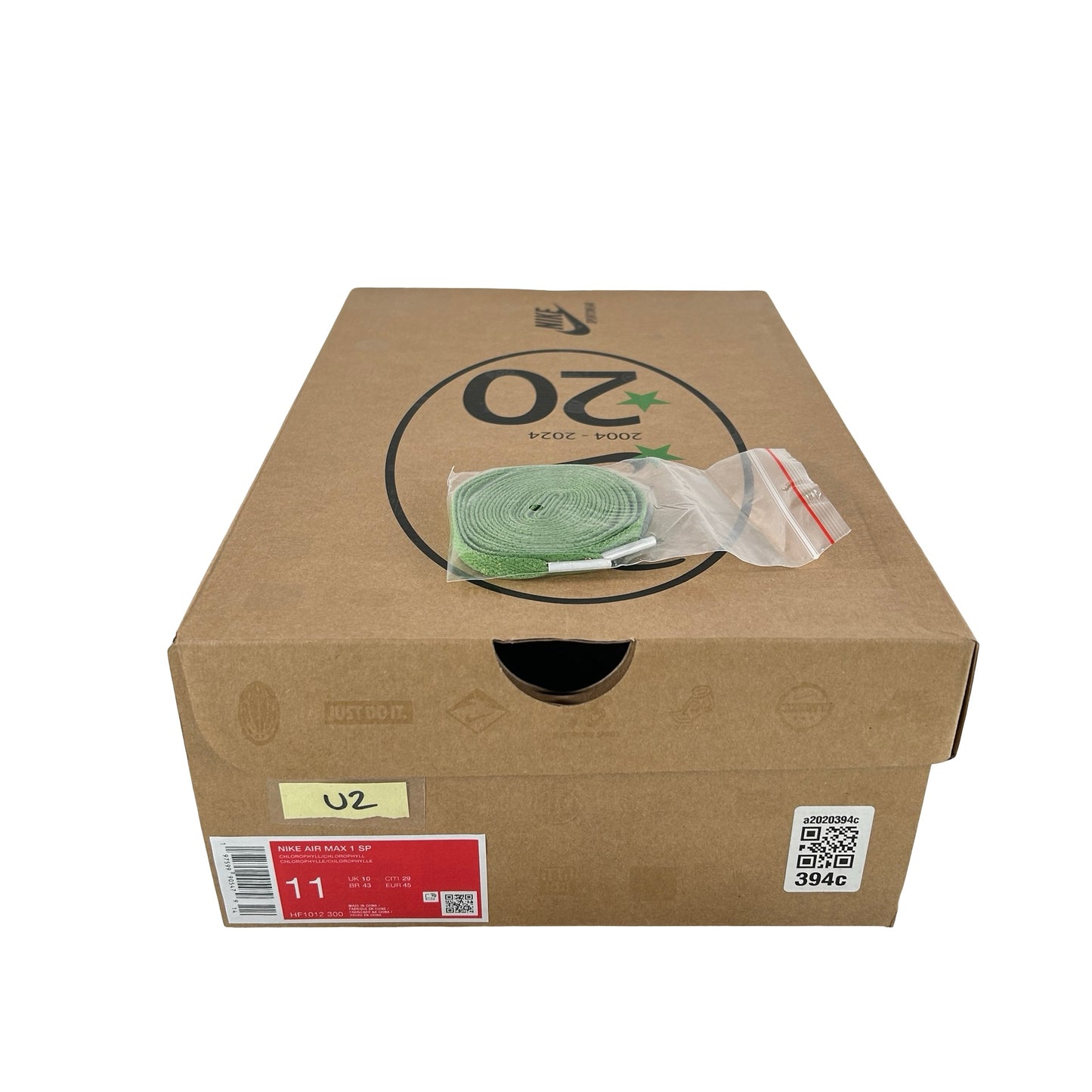 HF1012 300 Nike Air Max 1 Patta 20th Anniversary Chlorophyll [USED] - 11 M (Used2)